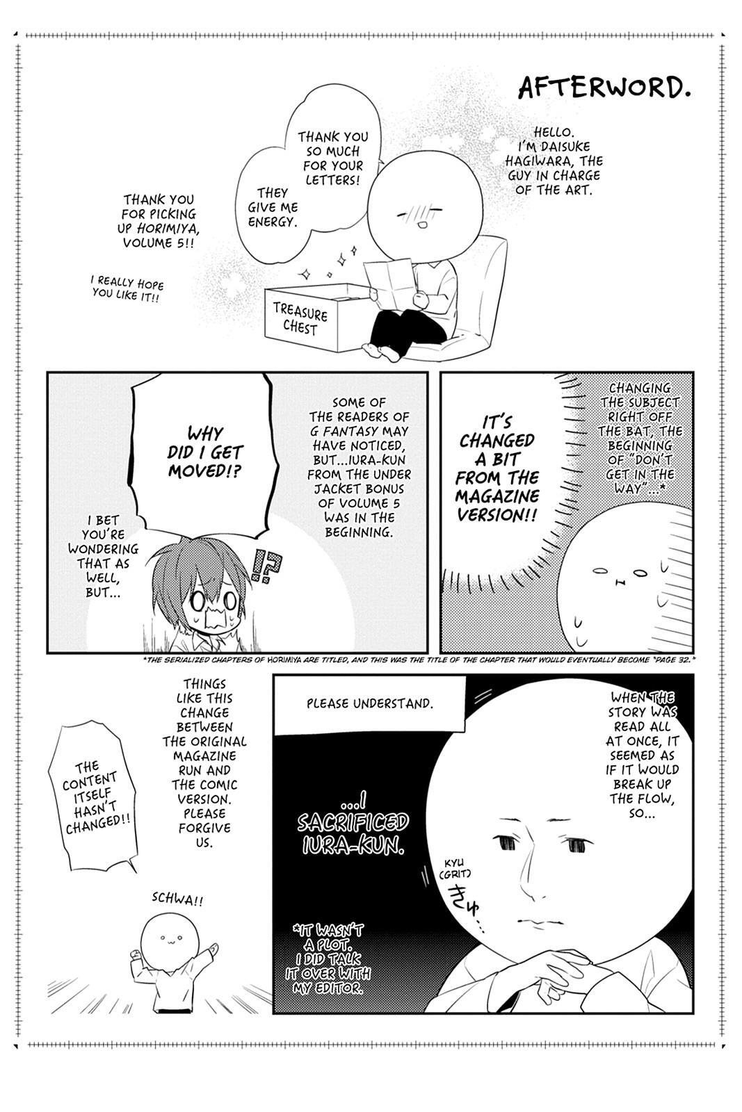 Read Horimiya Manga Online