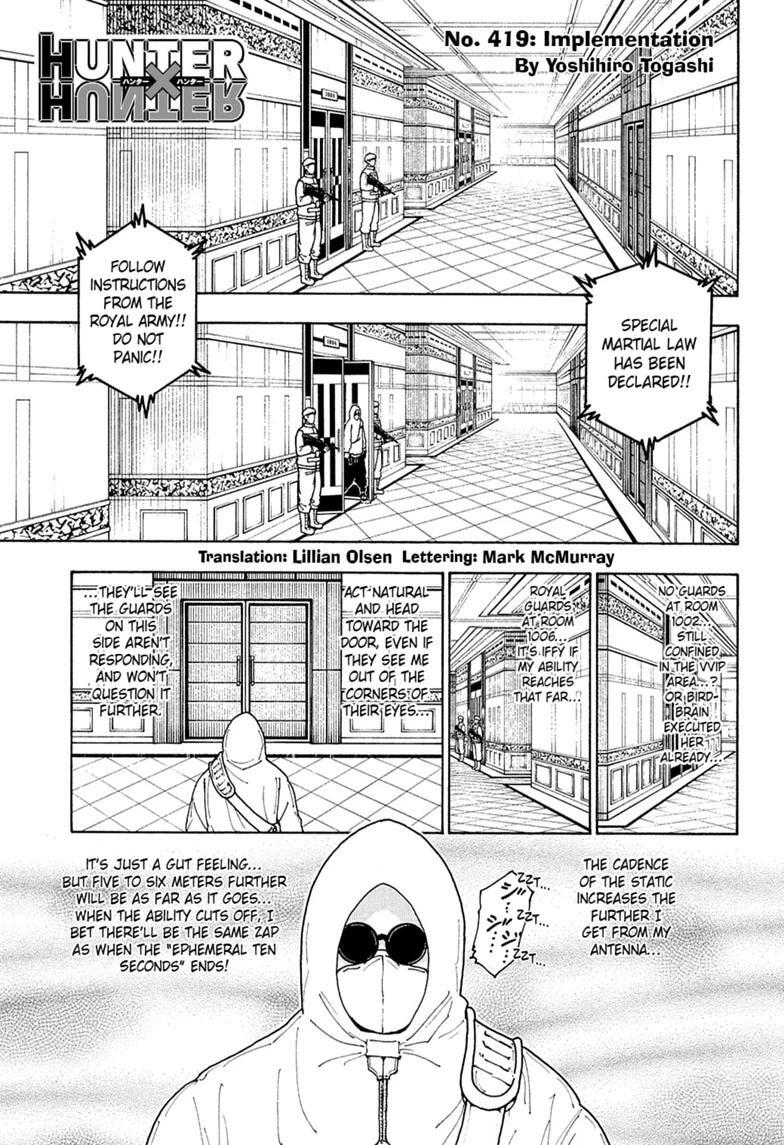 Read Hunter x Hunter Manga Online