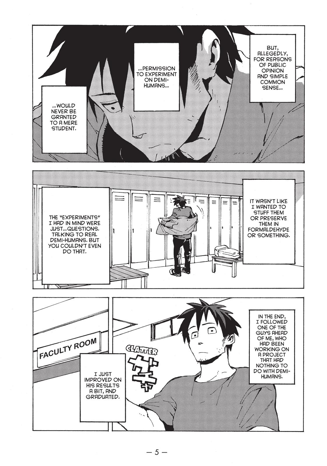 Read Interviews with Monster Girls Manga Online