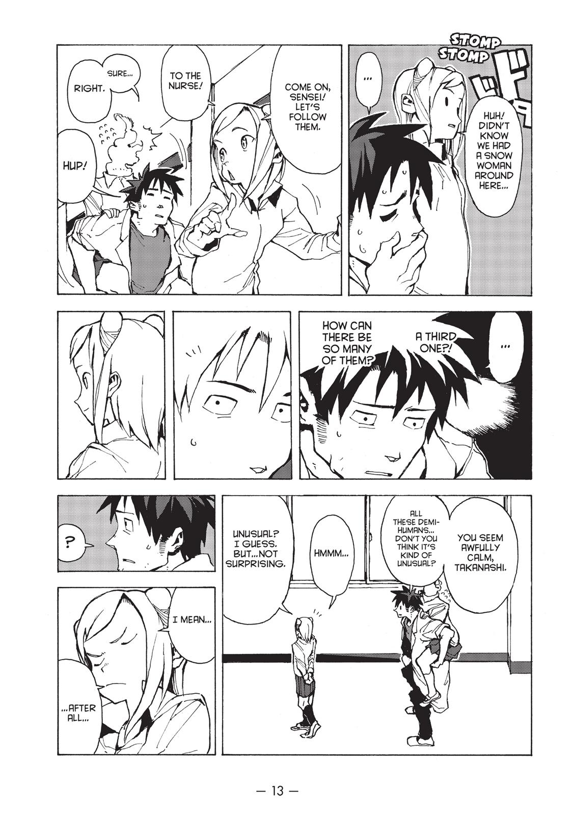 Read Interviews with Monster Girls Manga Online