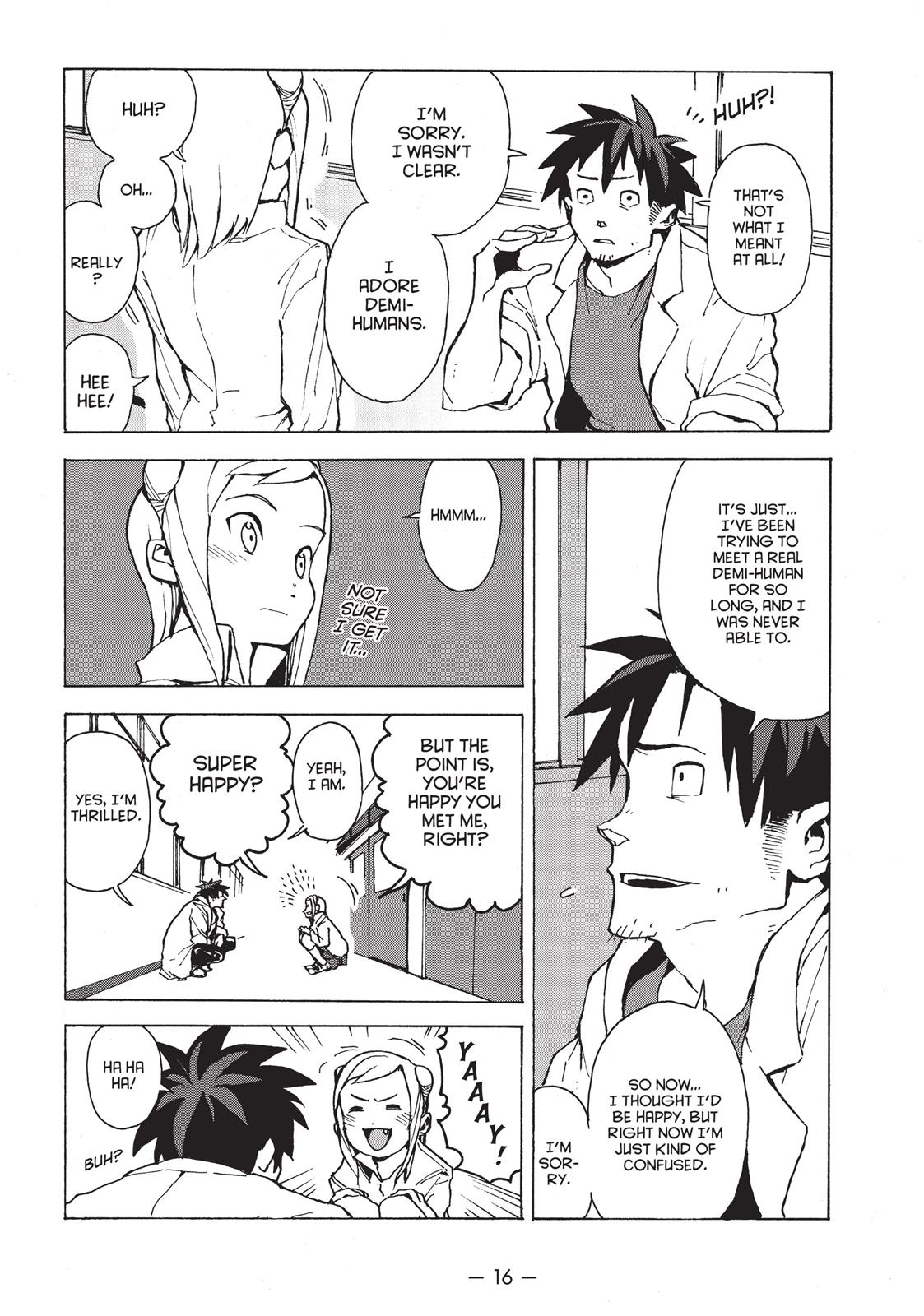 Read Interviews with Monster Girls Manga Online