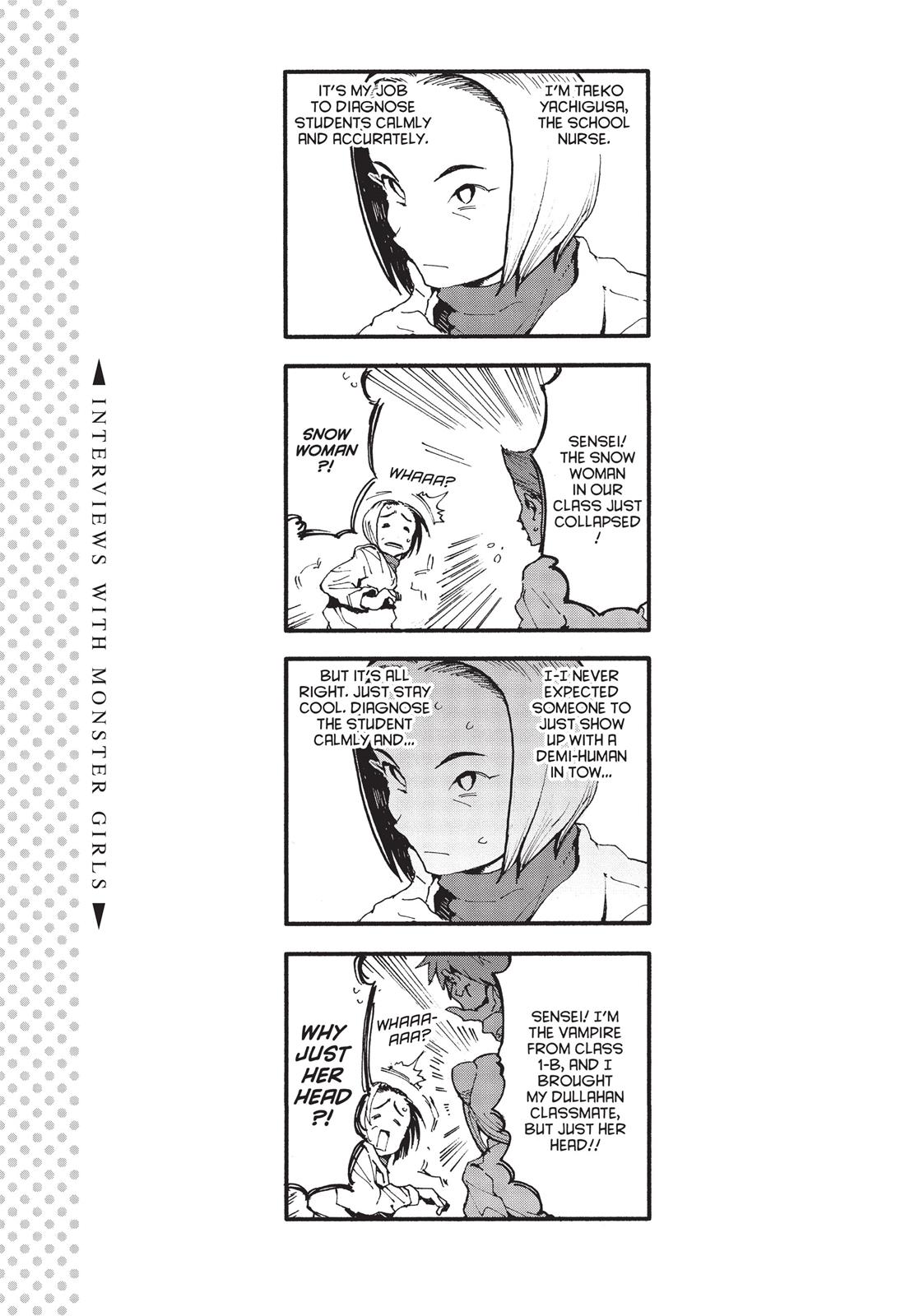 Read Interviews with Monster Girls Manga Online