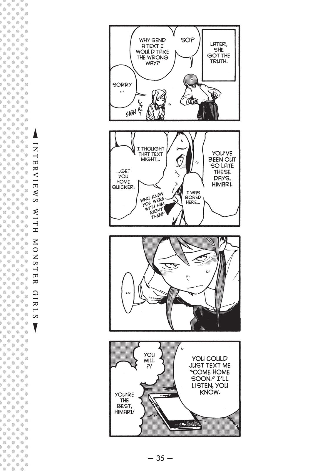 Read Interviews with Monster Girls Manga Online