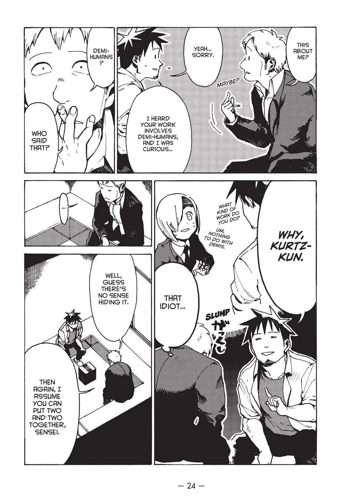 Read Interviews with Monster Girls Manga Online