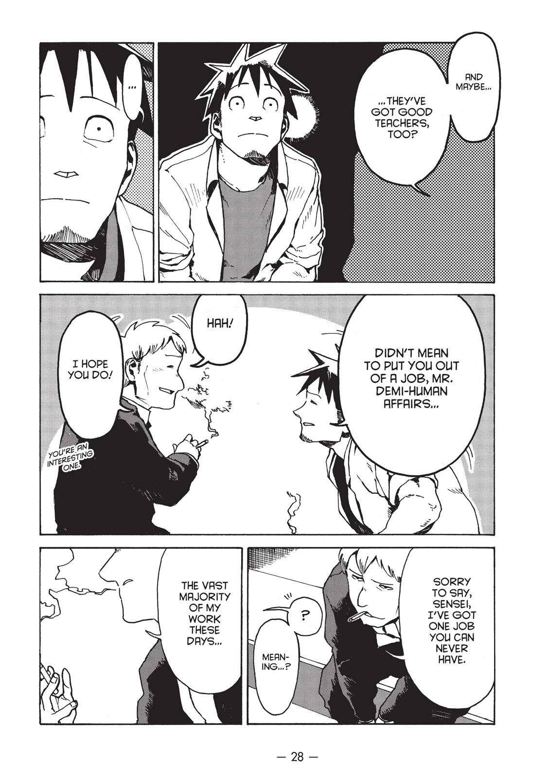 Read Interviews with Monster Girls Manga Online