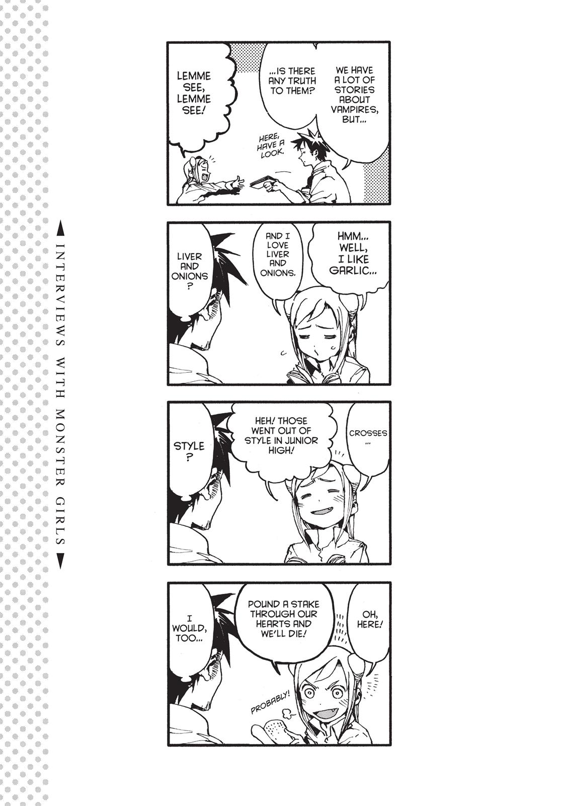 Read Interviews with Monster Girls Manga Online