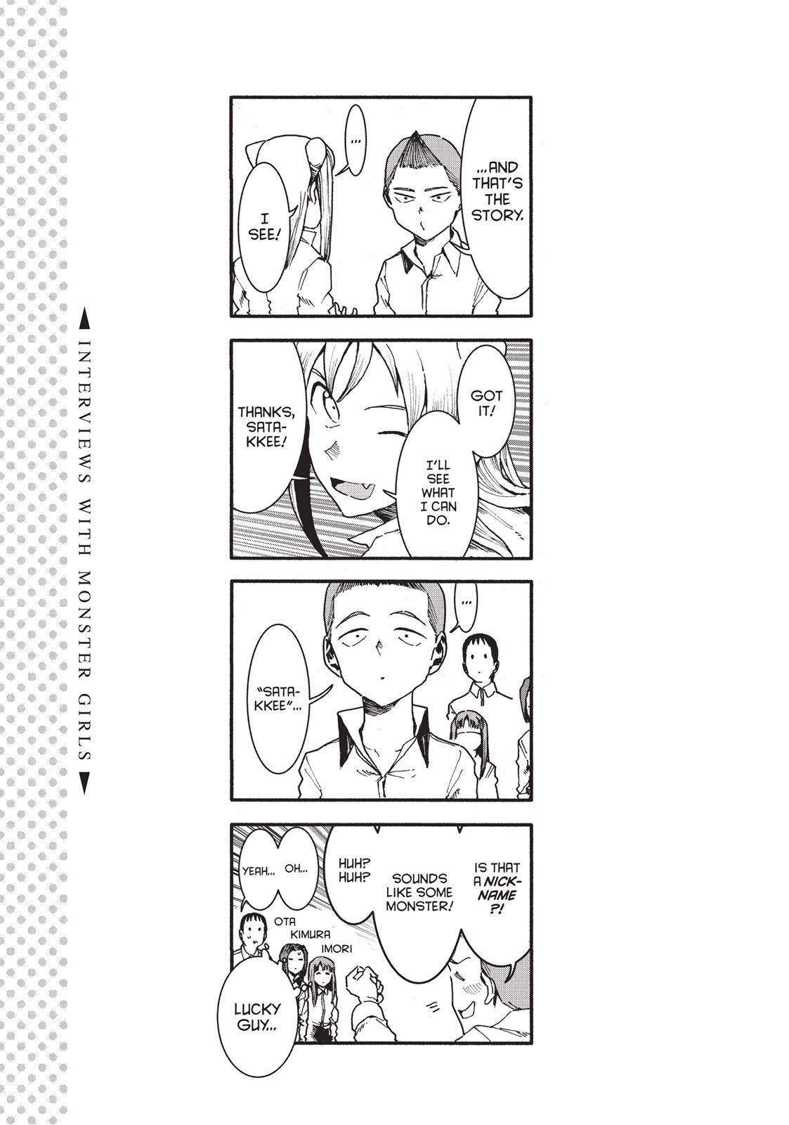 Read Interviews with Monster Girls Manga Online