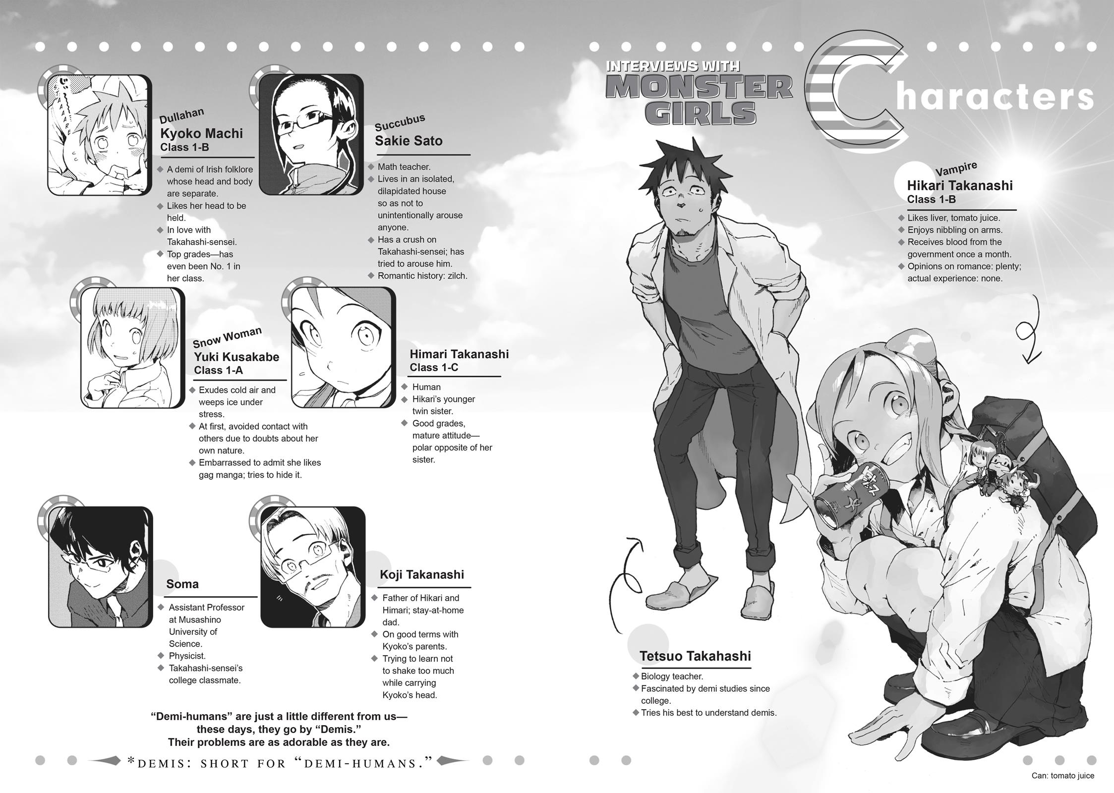 Read Interviews with Monster Girls Manga Online