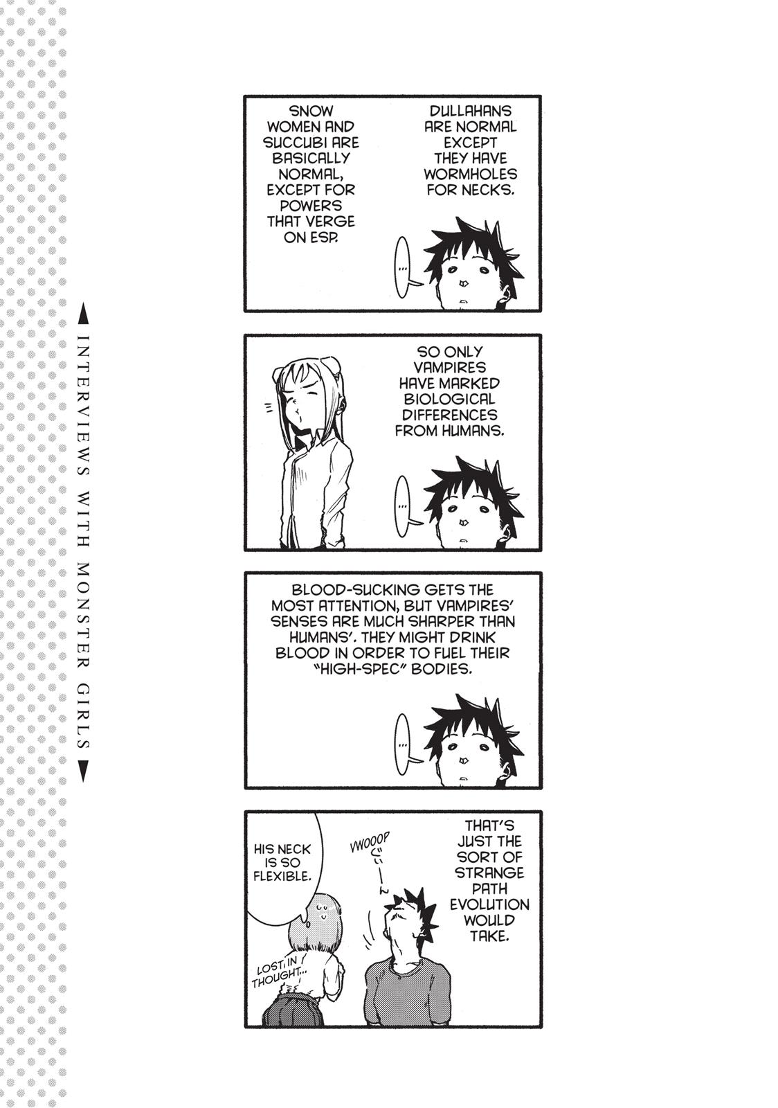 Read Interviews with Monster Girls Manga Online