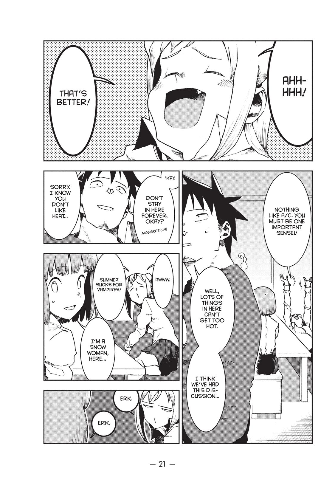 Read Interviews with Monster Girls Manga Online