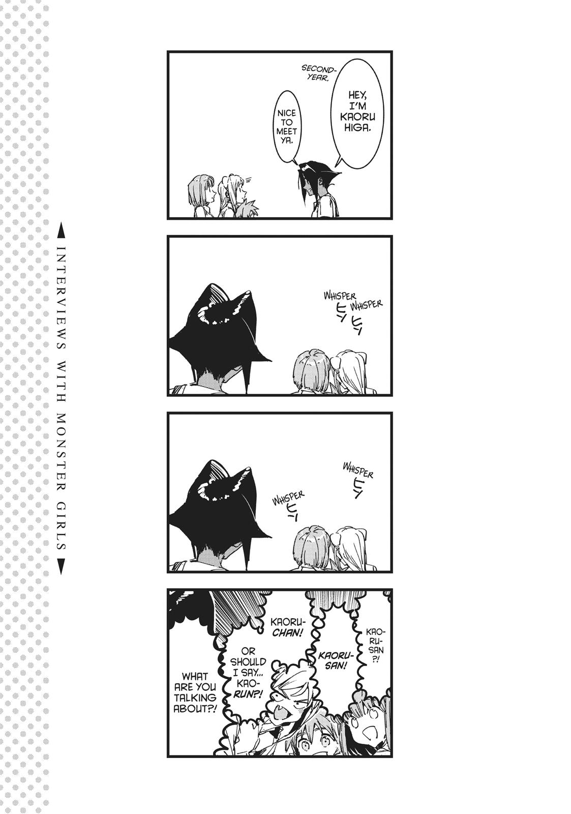 Read Interviews with Monster Girls Manga Online