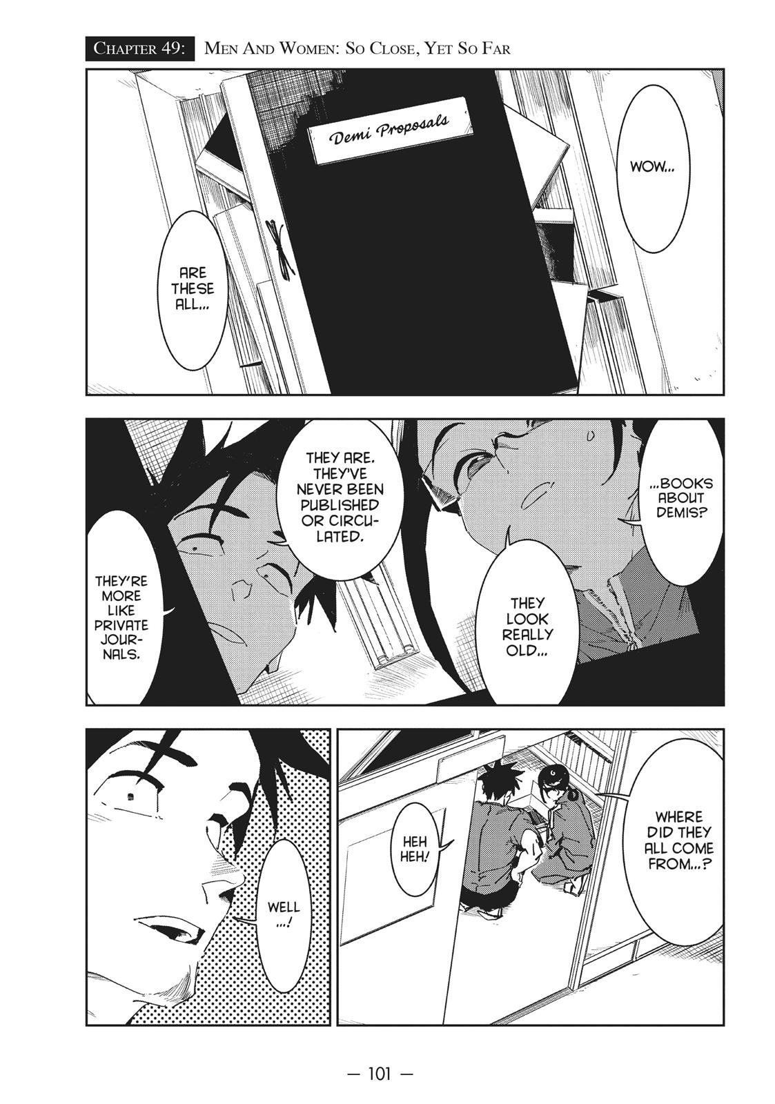 Read Interviews with Monster Girls Manga Online