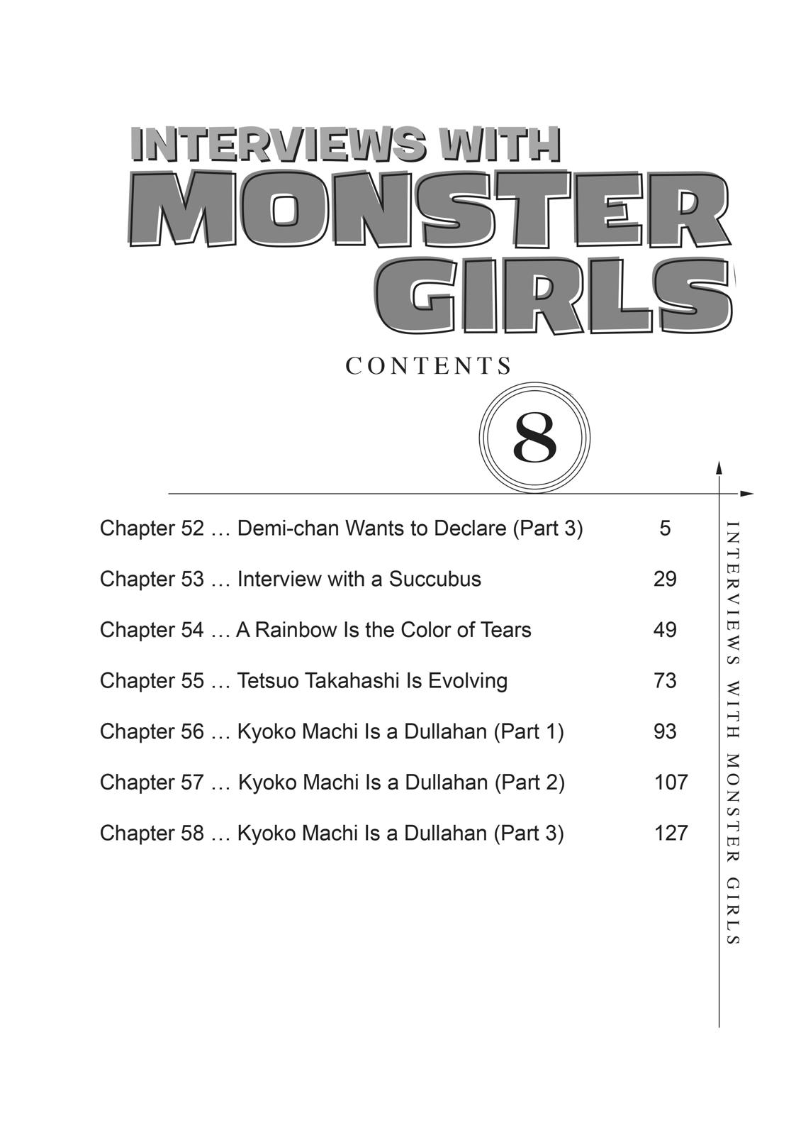 Read Interviews with Monster Girls Manga Online
