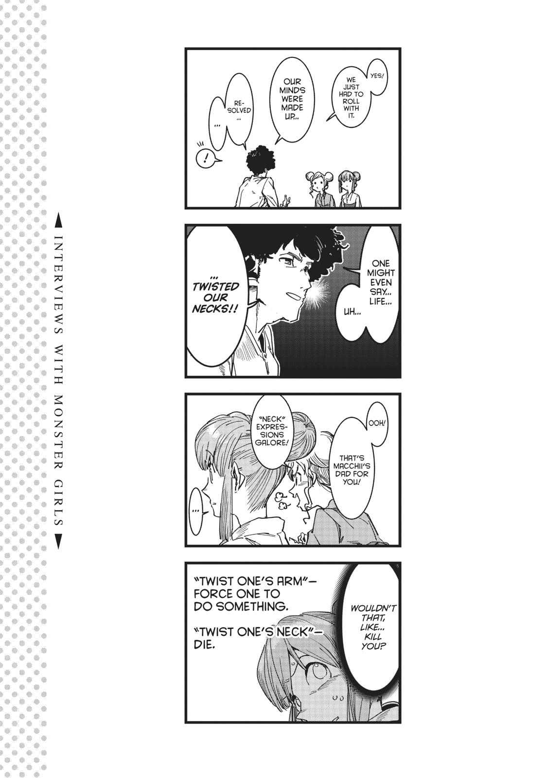 Read Interviews with Monster Girls Manga Online