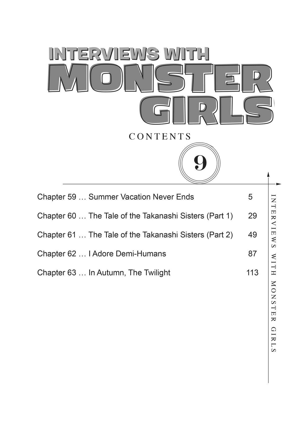 Read Interviews with Monster Girls Manga Online