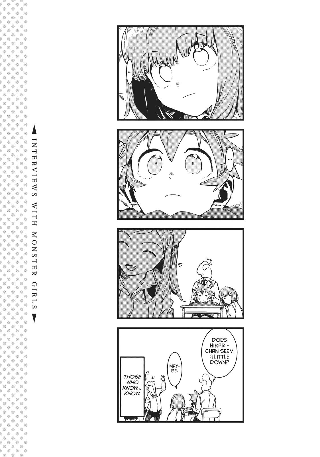 Read Interviews with Monster Girls Manga Online