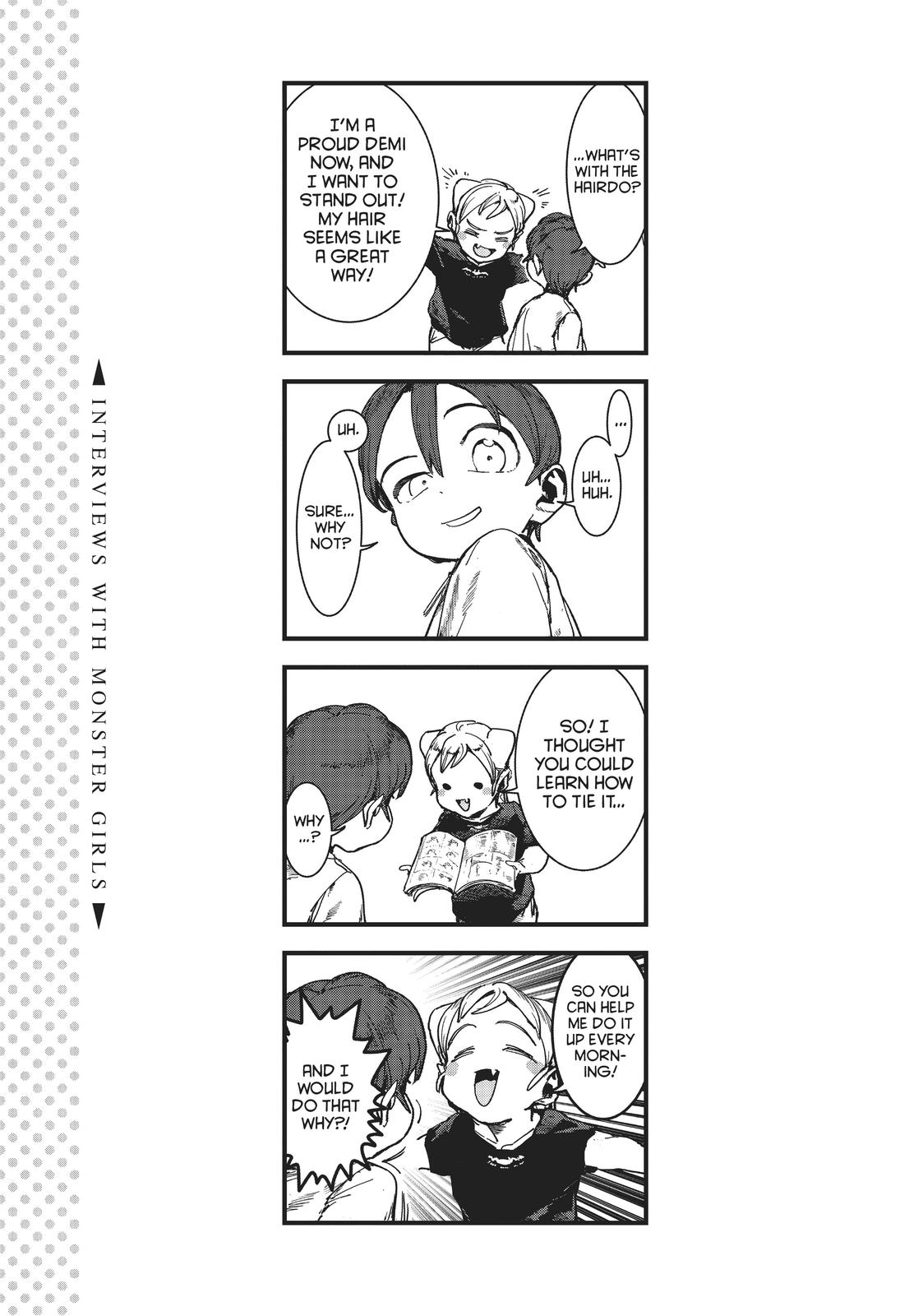 Read Interviews with Monster Girls Manga Online