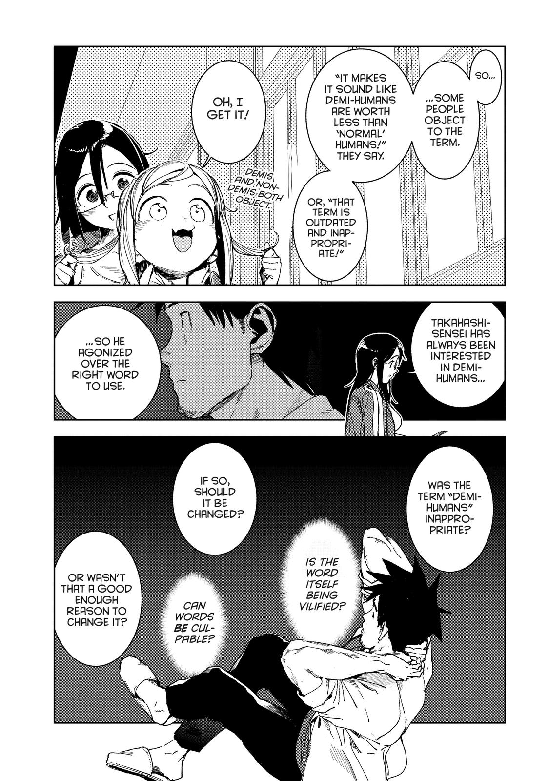 Read Interviews with Monster Girls Manga Online