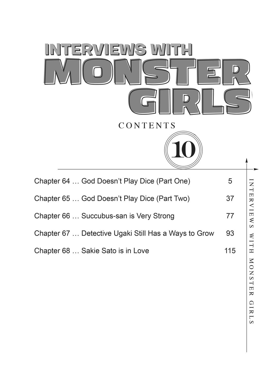 Read Interviews with Monster Girls Manga Online