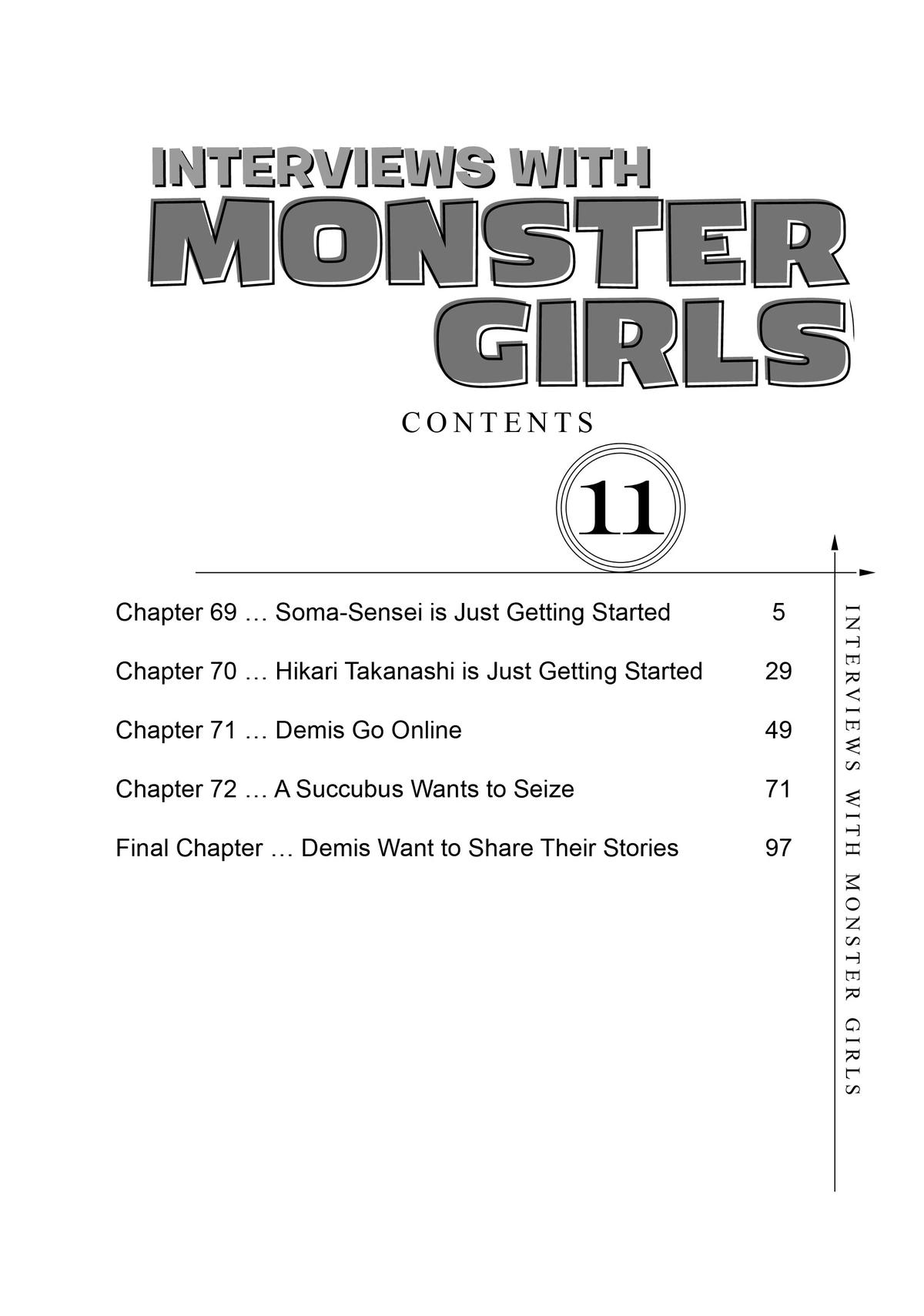 Read Interviews with Monster Girls Manga Online