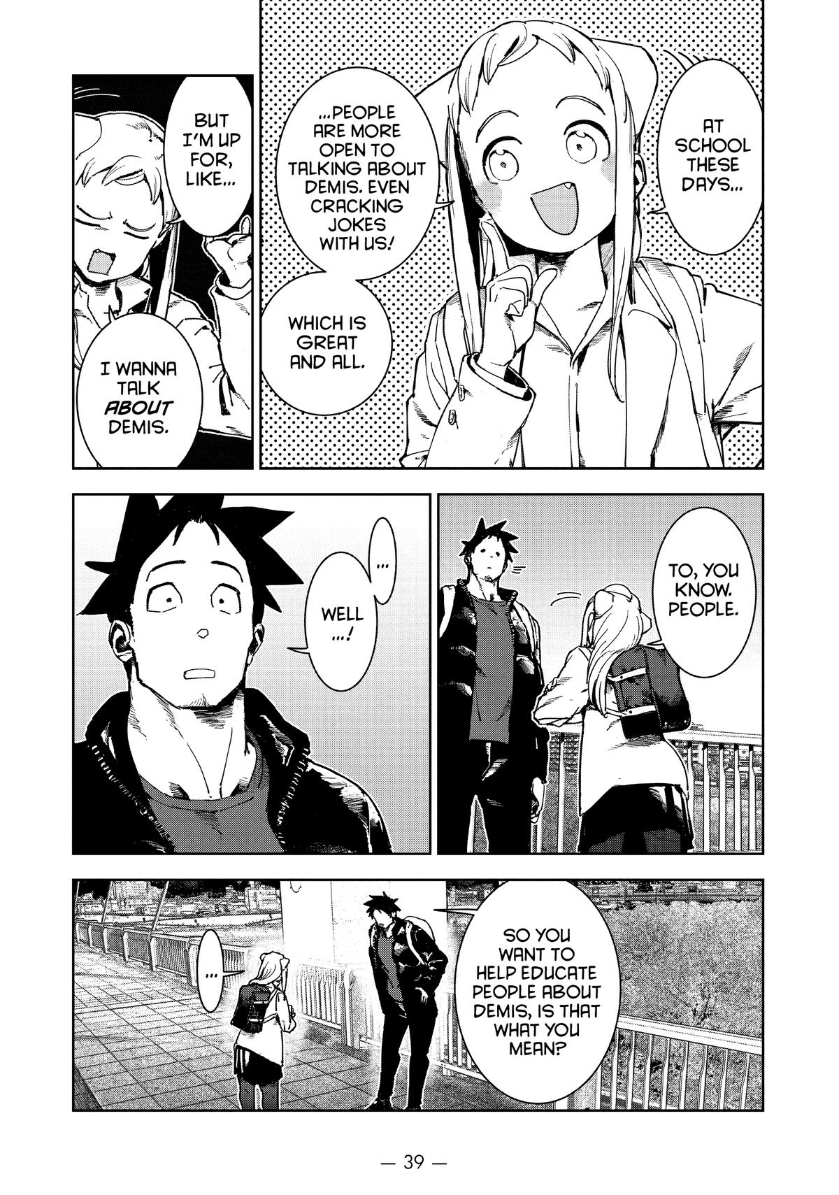Read Interviews with Monster Girls Manga Online