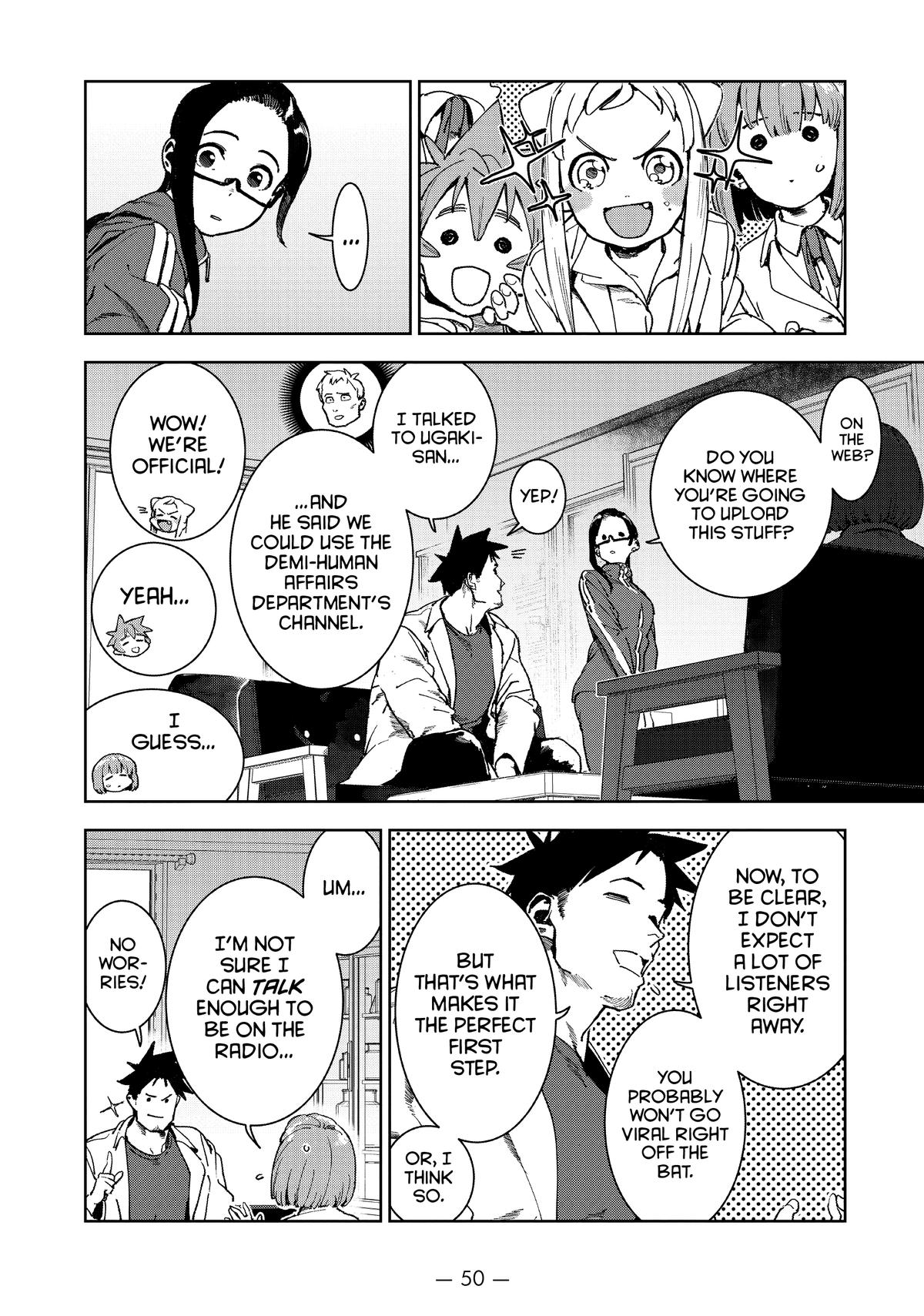 Read Interviews with Monster Girls Manga Online