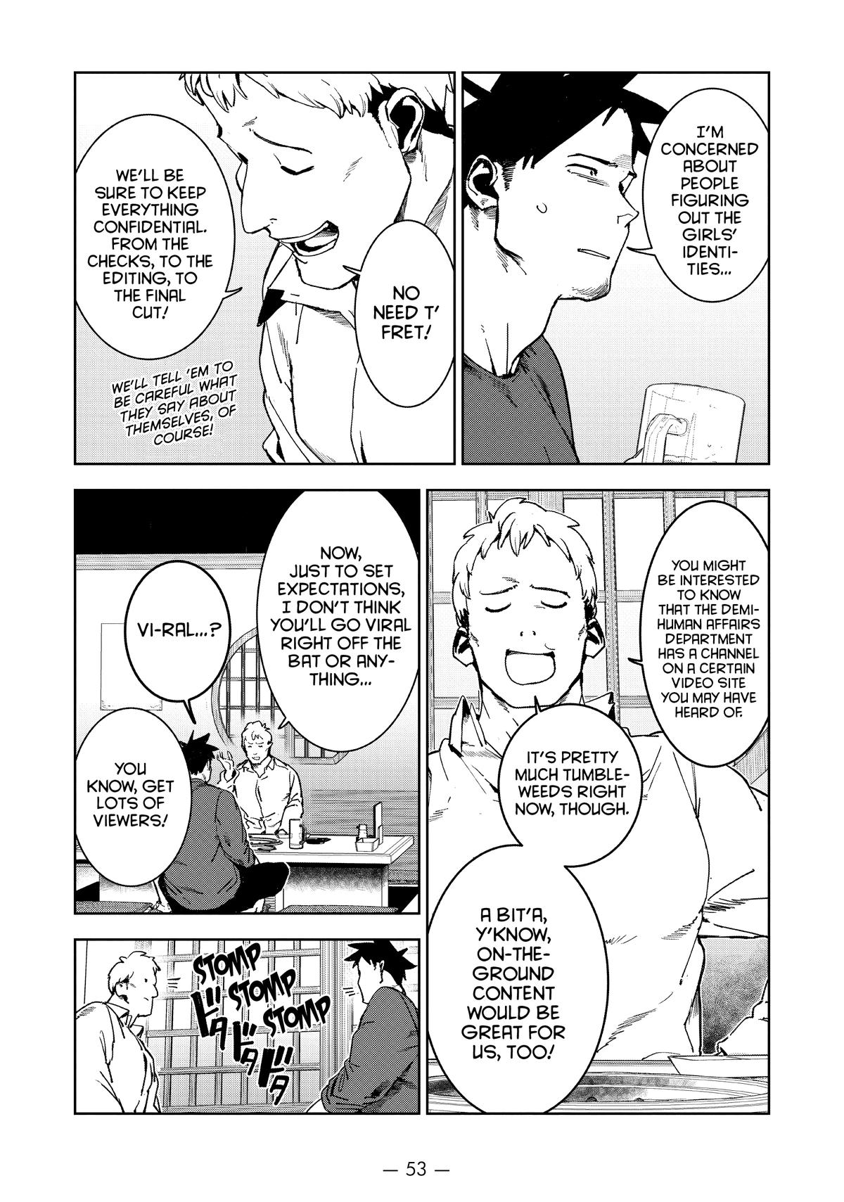 Read Interviews with Monster Girls Manga Online
