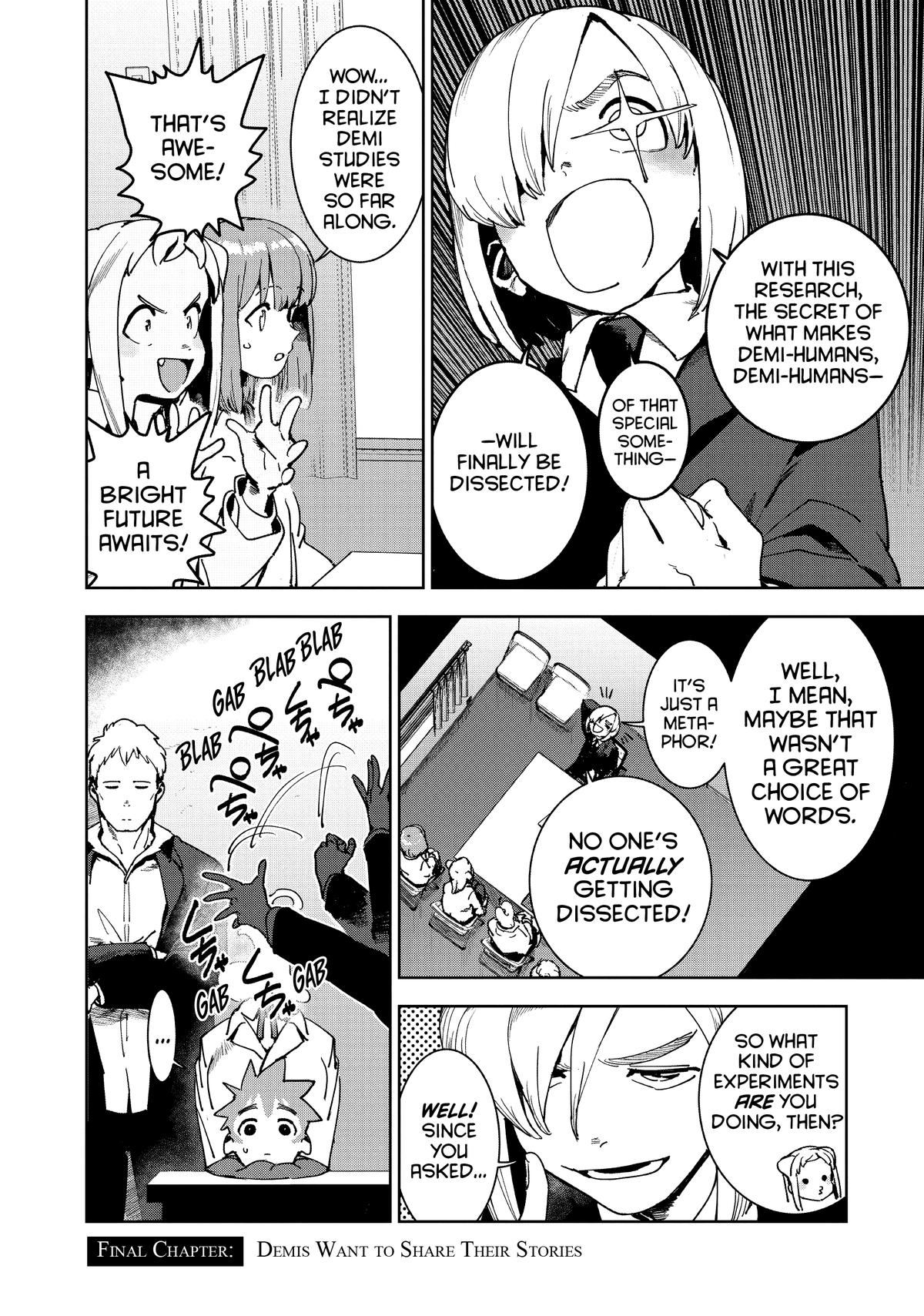 Read Interviews with Monster Girls Manga Online
