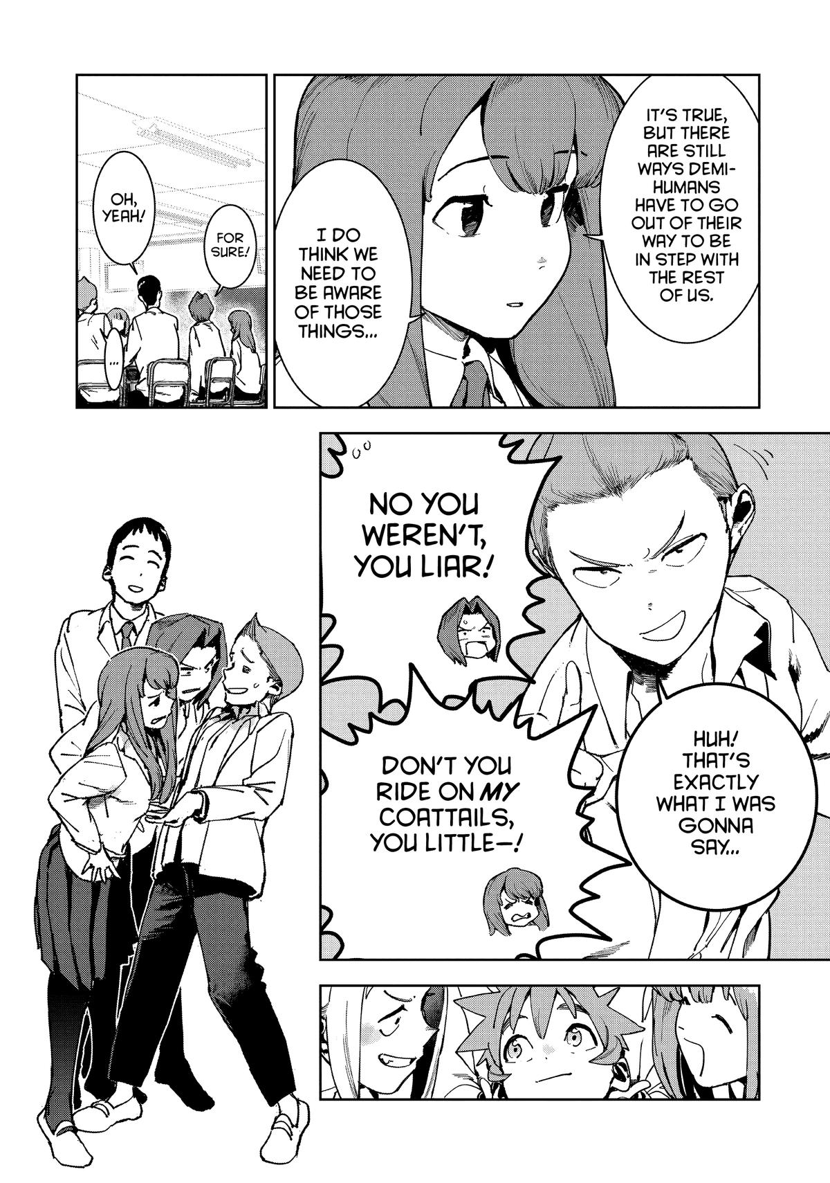 Read Interviews with Monster Girls Manga Online