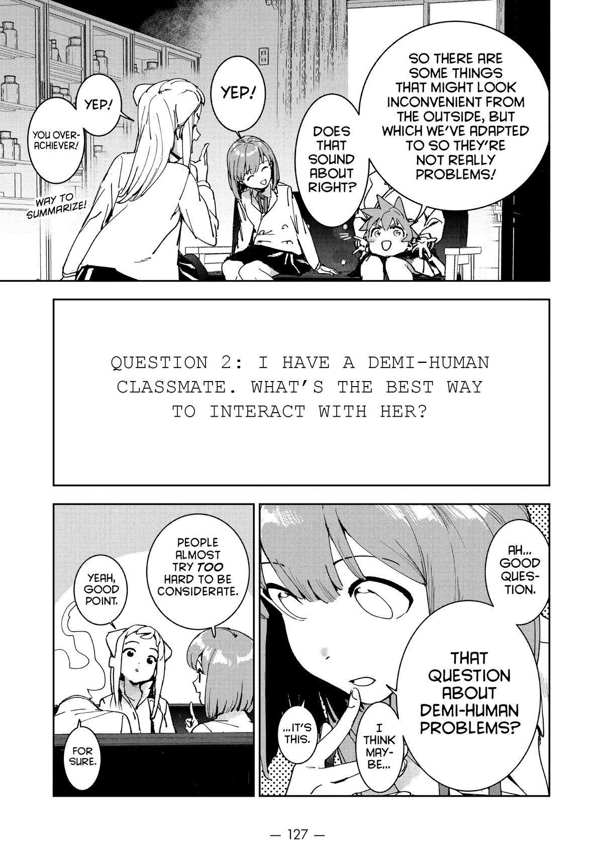 Read Interviews with Monster Girls Manga Online