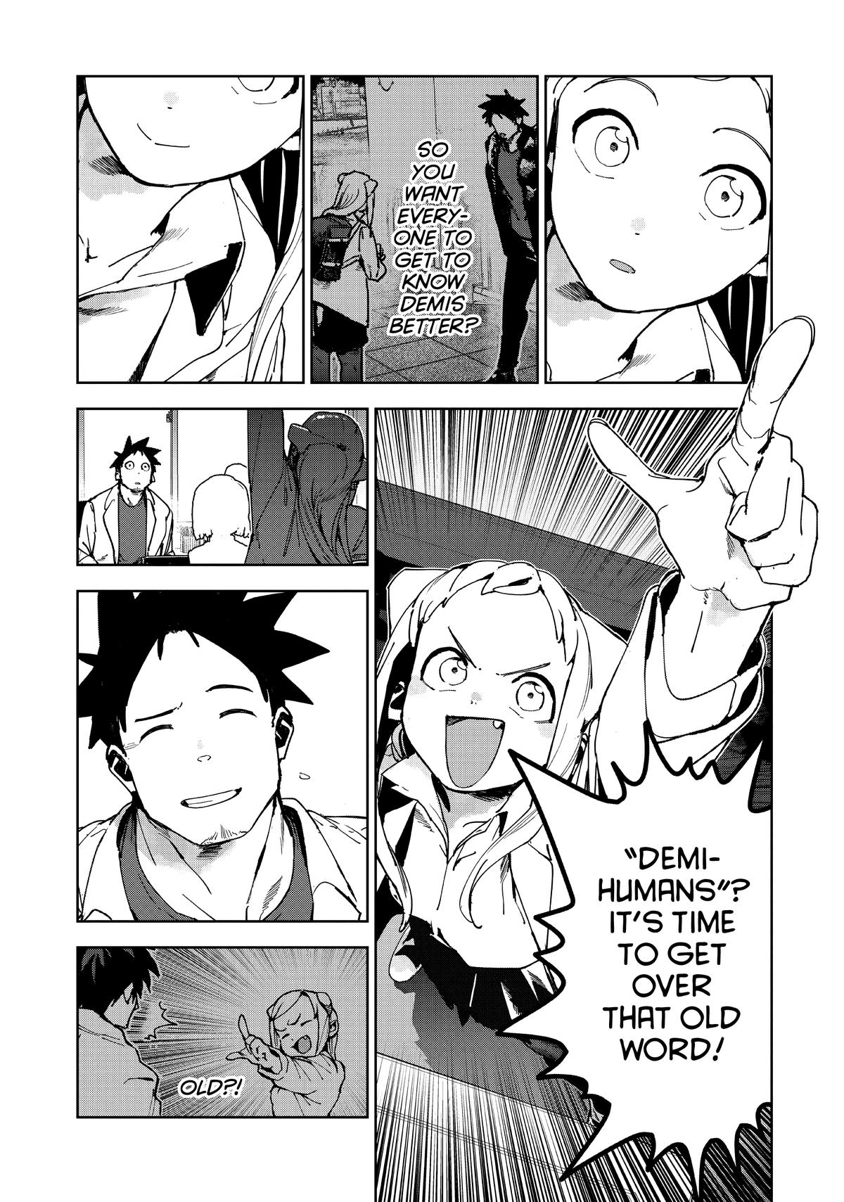 Read Interviews with Monster Girls Manga Online
