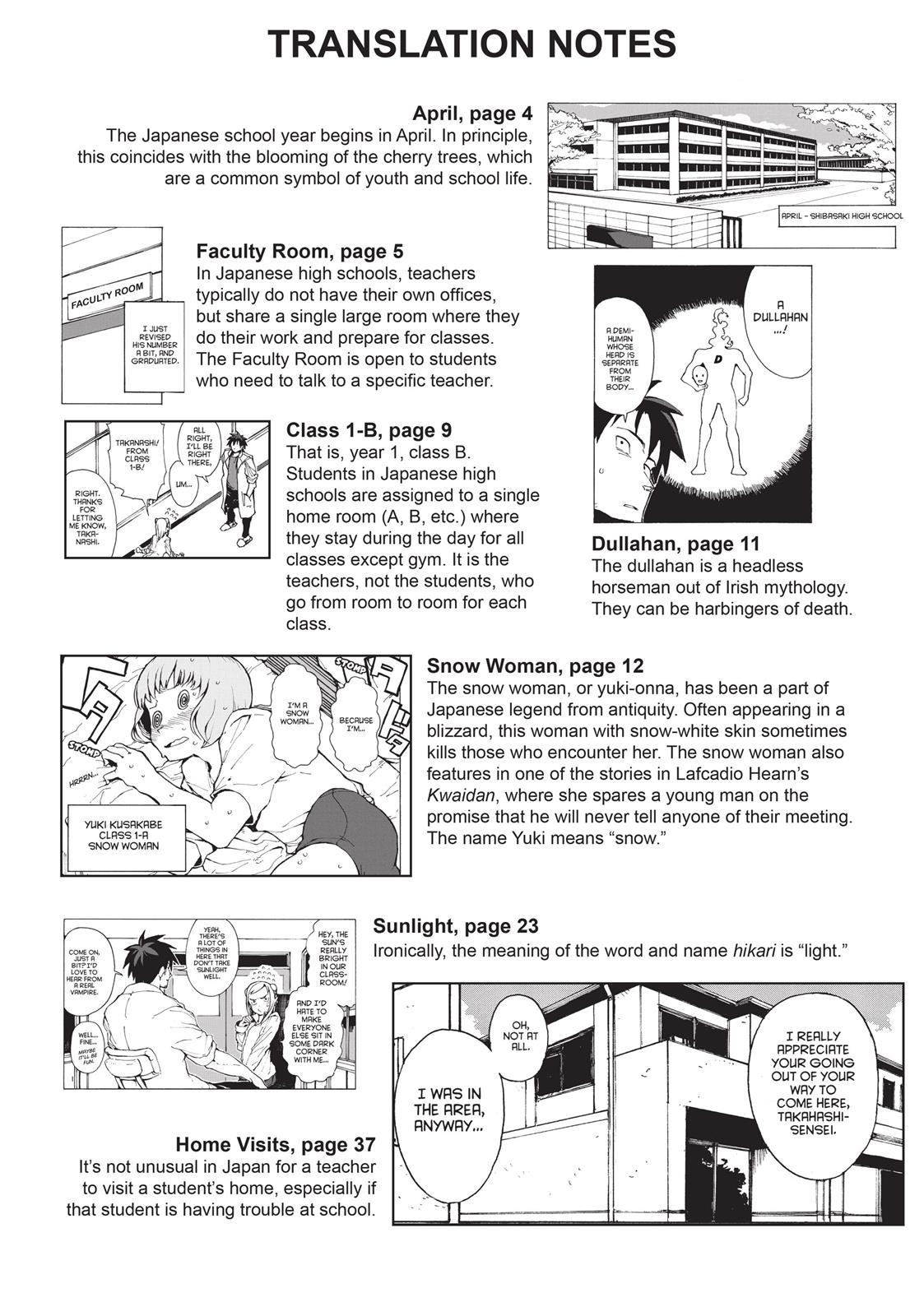 Read Interviews with Monster Girls Manga Online