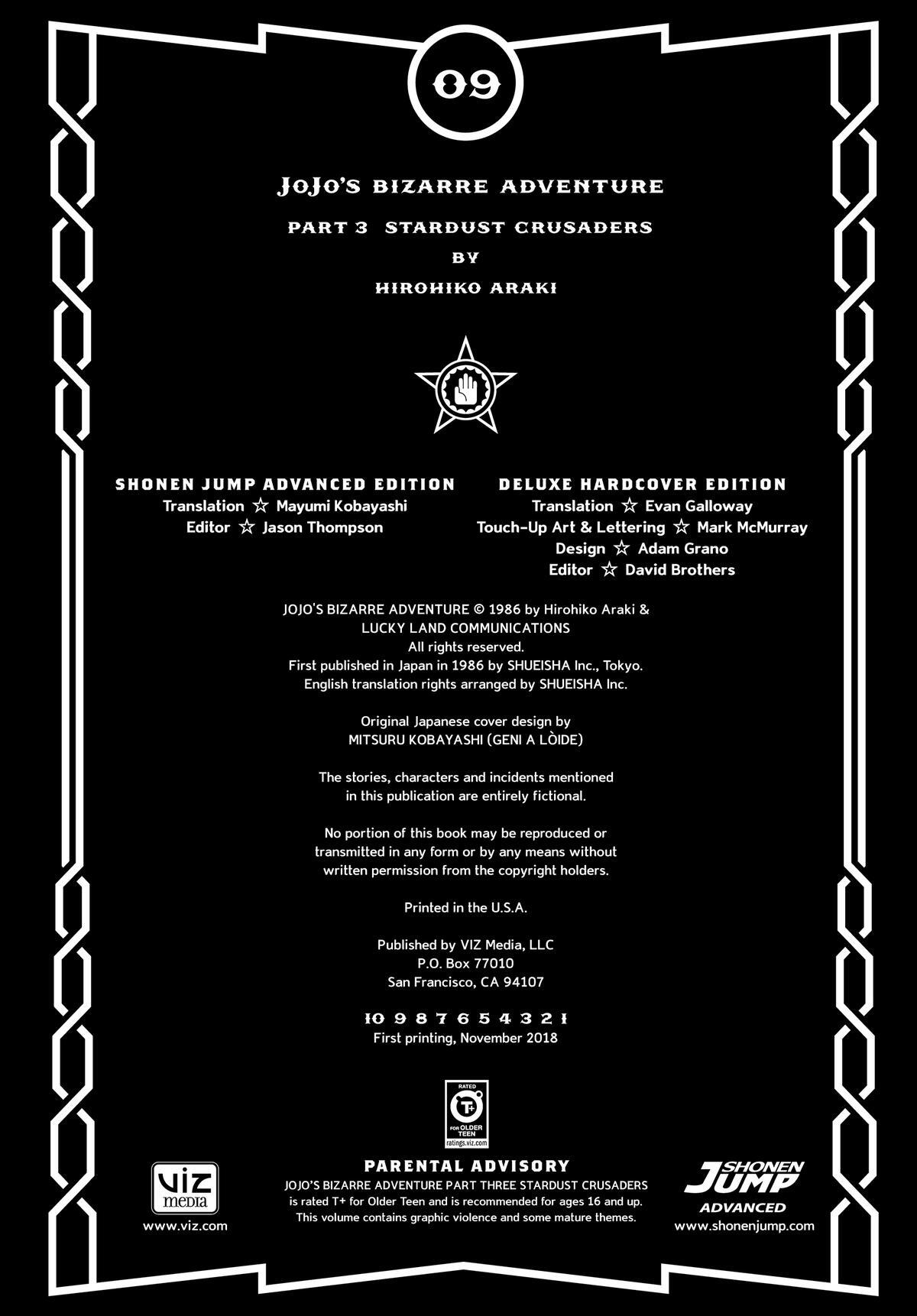 Read JoJo no Kimyou na Bouken- Part 3 - Stardust Crusaders Manga Online