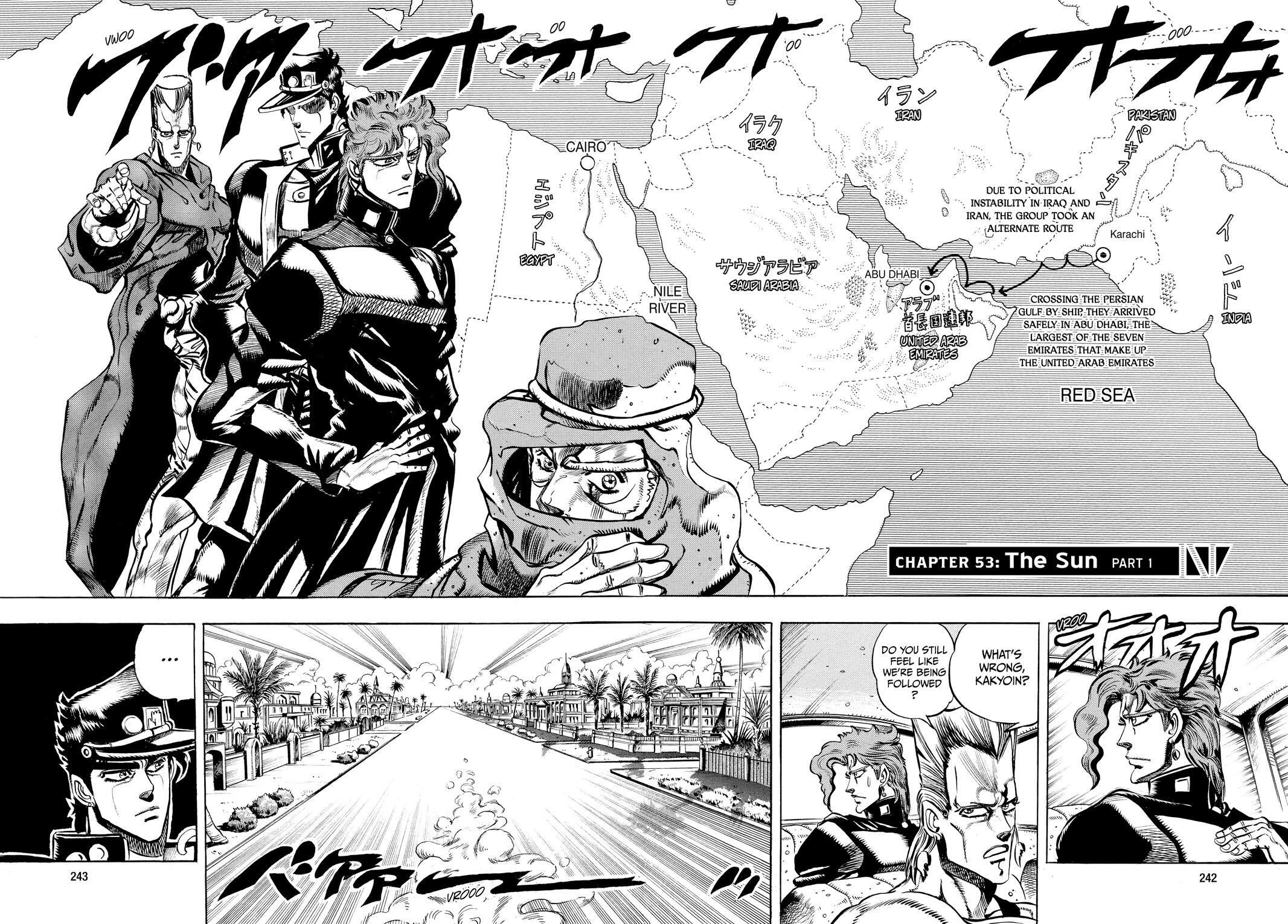 Read JoJo no Kimyou na Bouken- Part 3 - Stardust Crusaders Manga Online