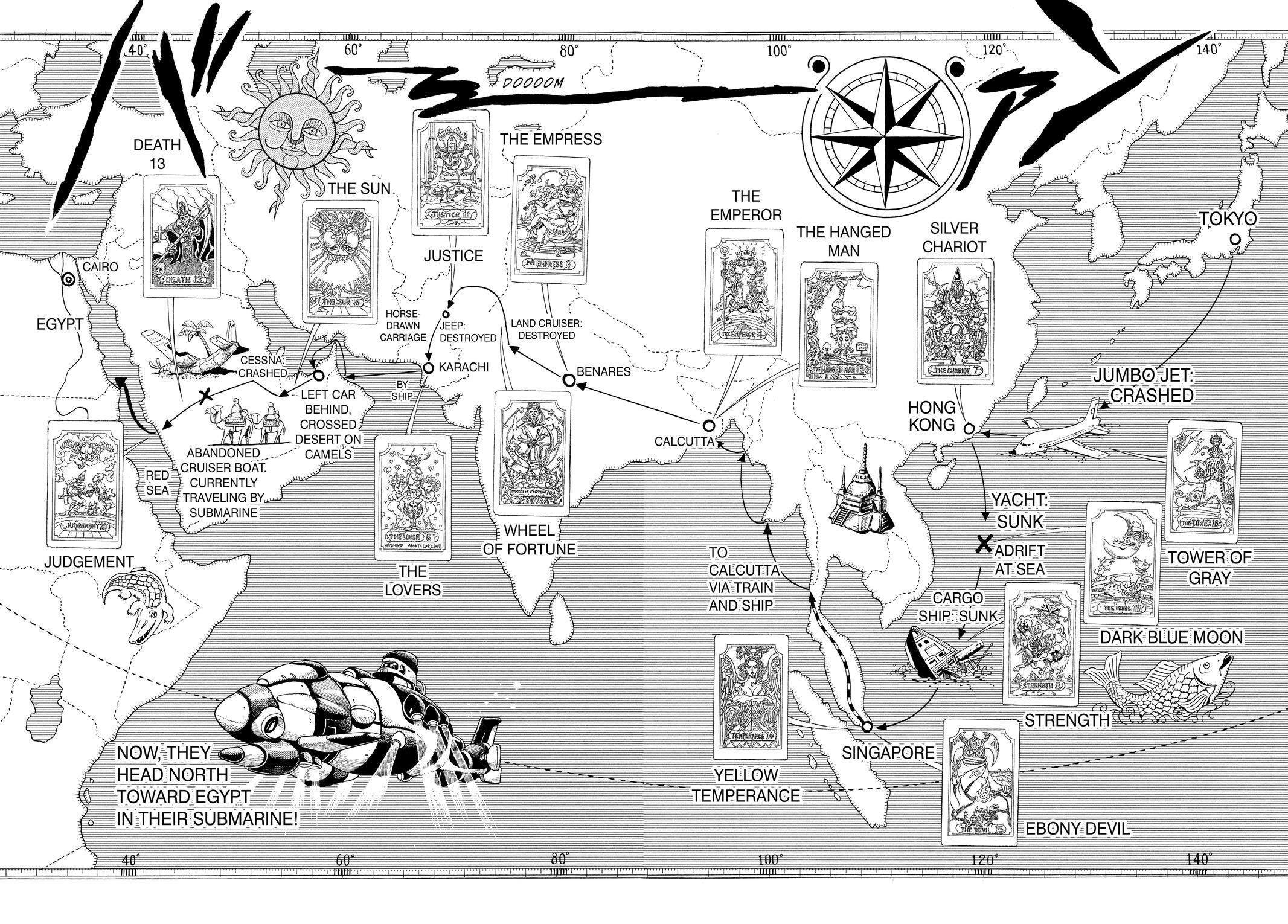 Read JoJo no Kimyou na Bouken- Part 3 - Stardust Crusaders Manga Online