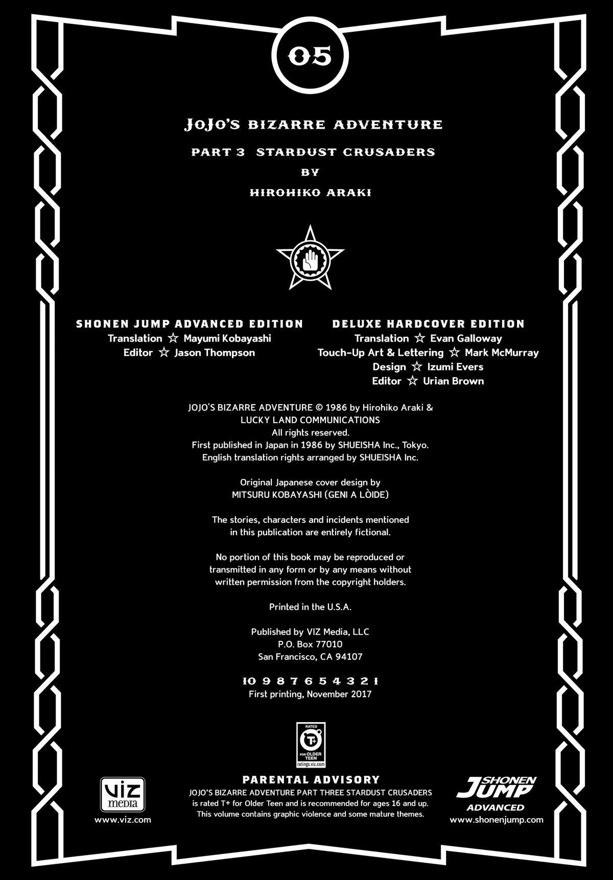 Read JoJo no Kimyou na Bouken- Part 3 - Stardust Crusaders Manga Online