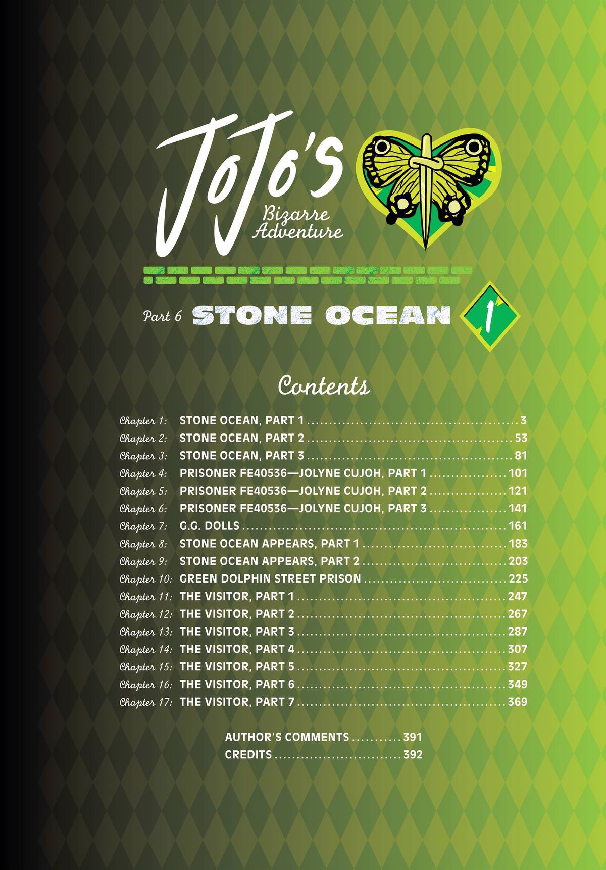 Read JoJo no Kimyou na Bouken- Part 6 - Stone Ocean Manga Online