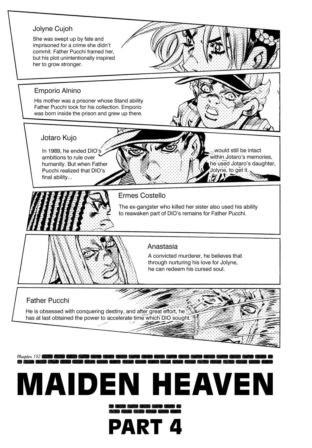 Read JoJo no Kimyou na Bouken- Part 6 - Stone Ocean Manga Online