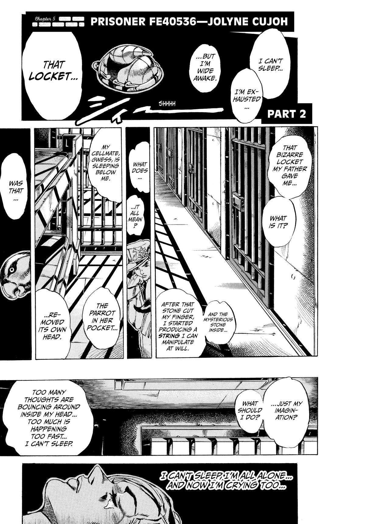 Read JoJo no Kimyou na Bouken- Part 6 - Stone Ocean Manga Online