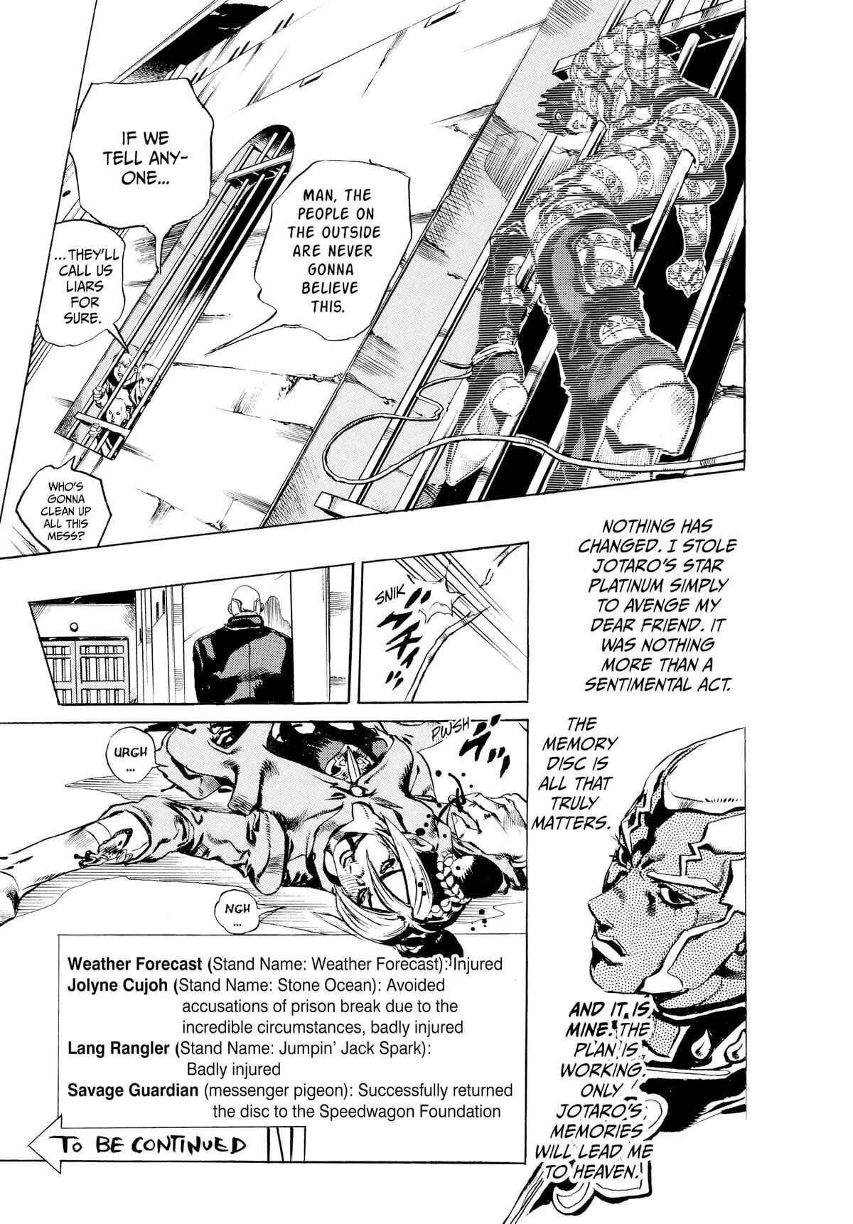 Read JoJo no Kimyou na Bouken- Part 6 - Stone Ocean Manga Online