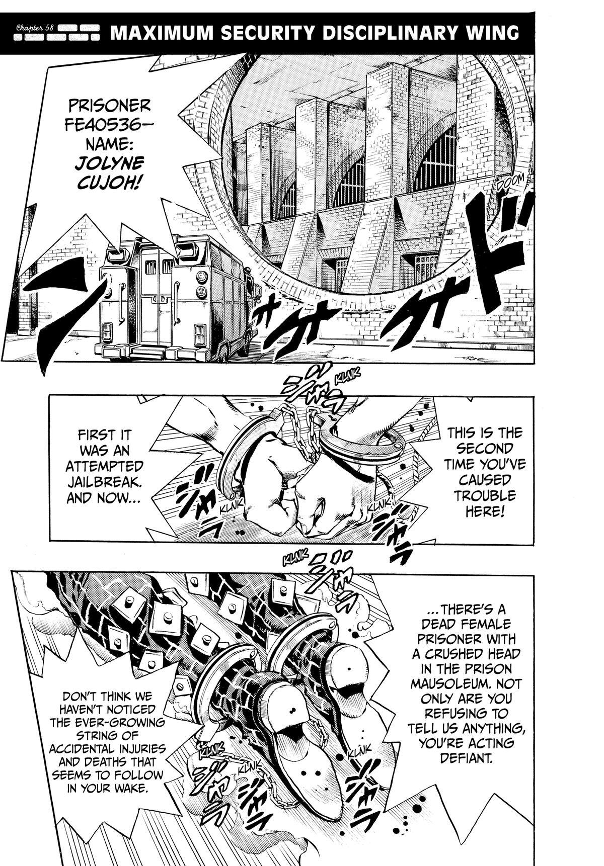 Read JoJo no Kimyou na Bouken- Part 6 - Stone Ocean Manga Online