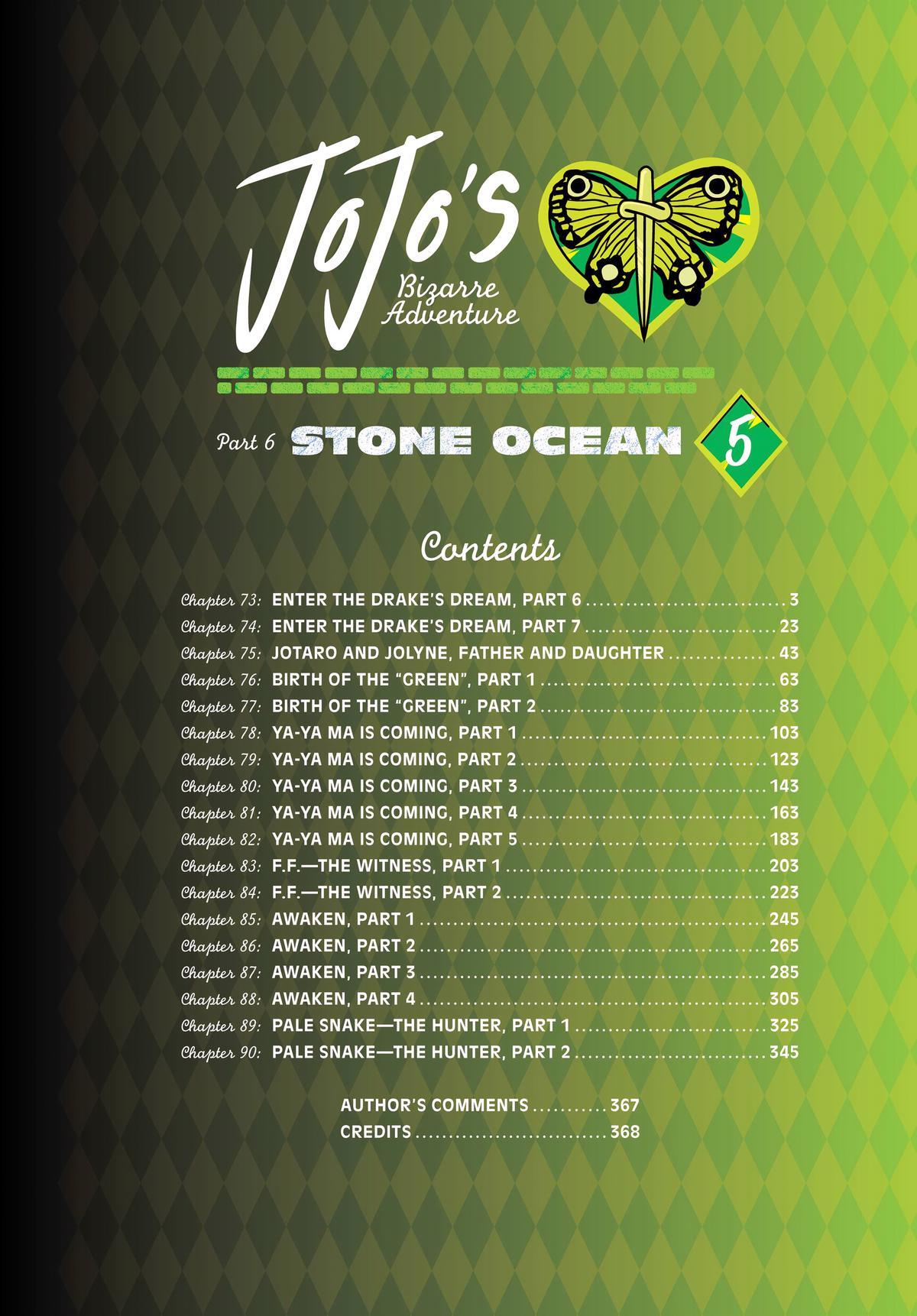 Read JoJo no Kimyou na Bouken- Part 6 - Stone Ocean Manga Online