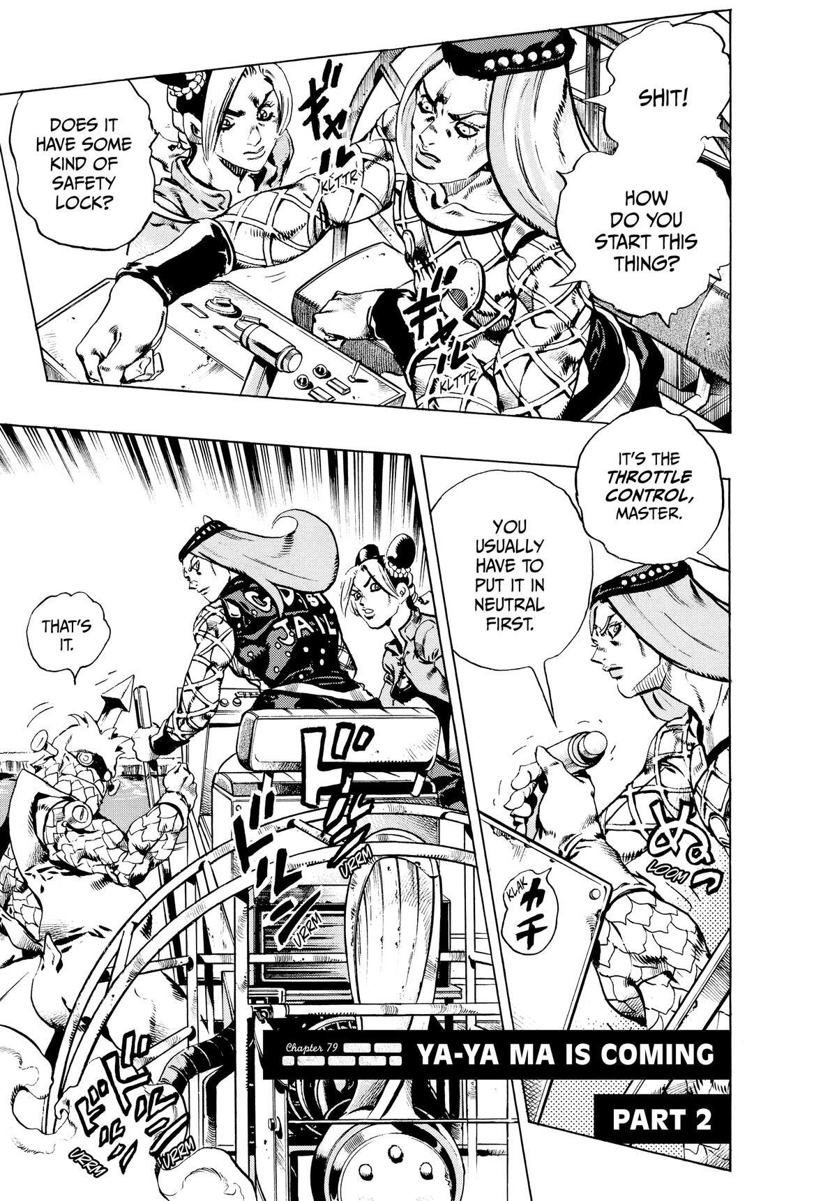 Read JoJo no Kimyou na Bouken- Part 6 - Stone Ocean Manga Online