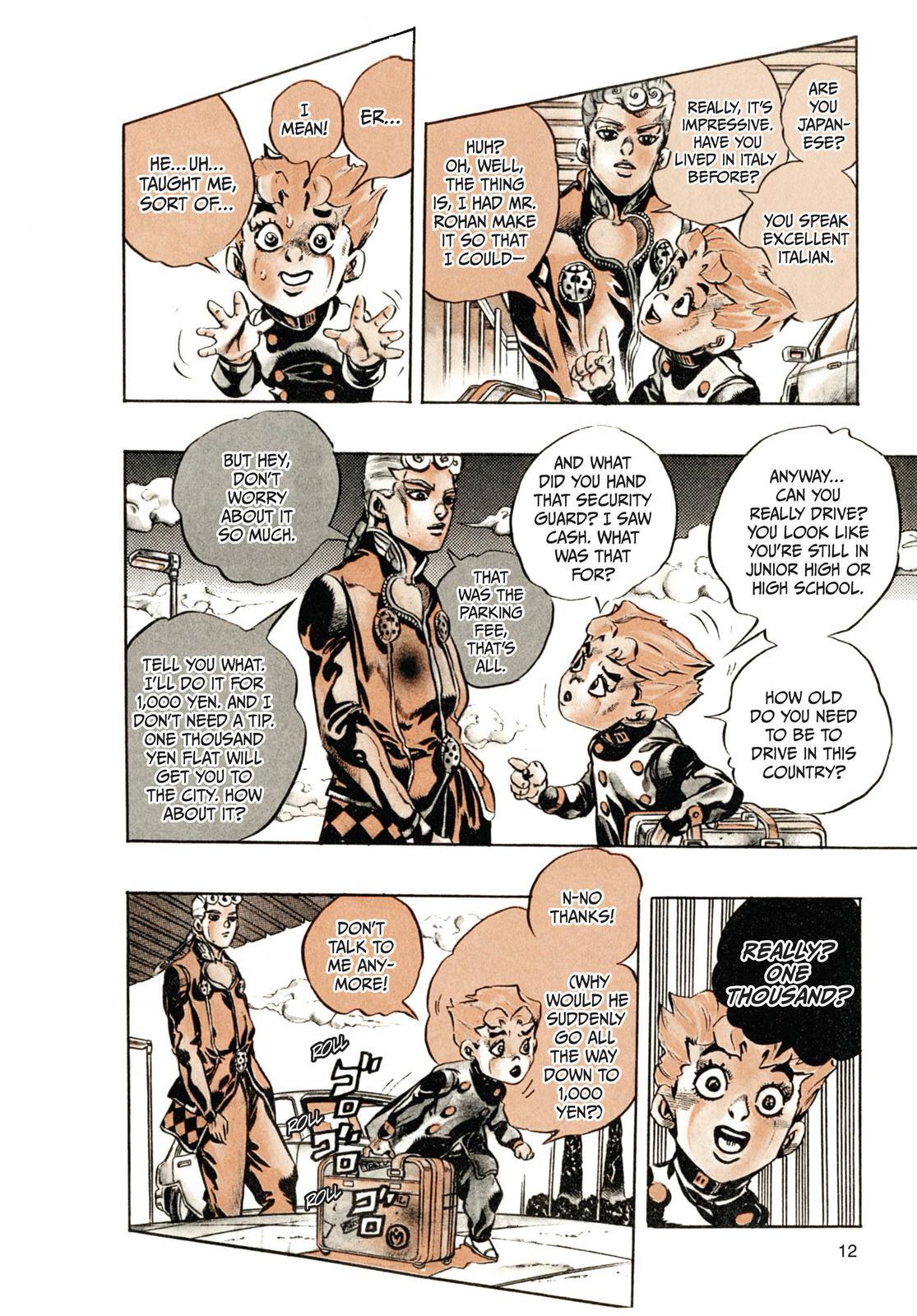Read JoJo's Bizarre Adventure Part 5 - Golden Wind Manga Online