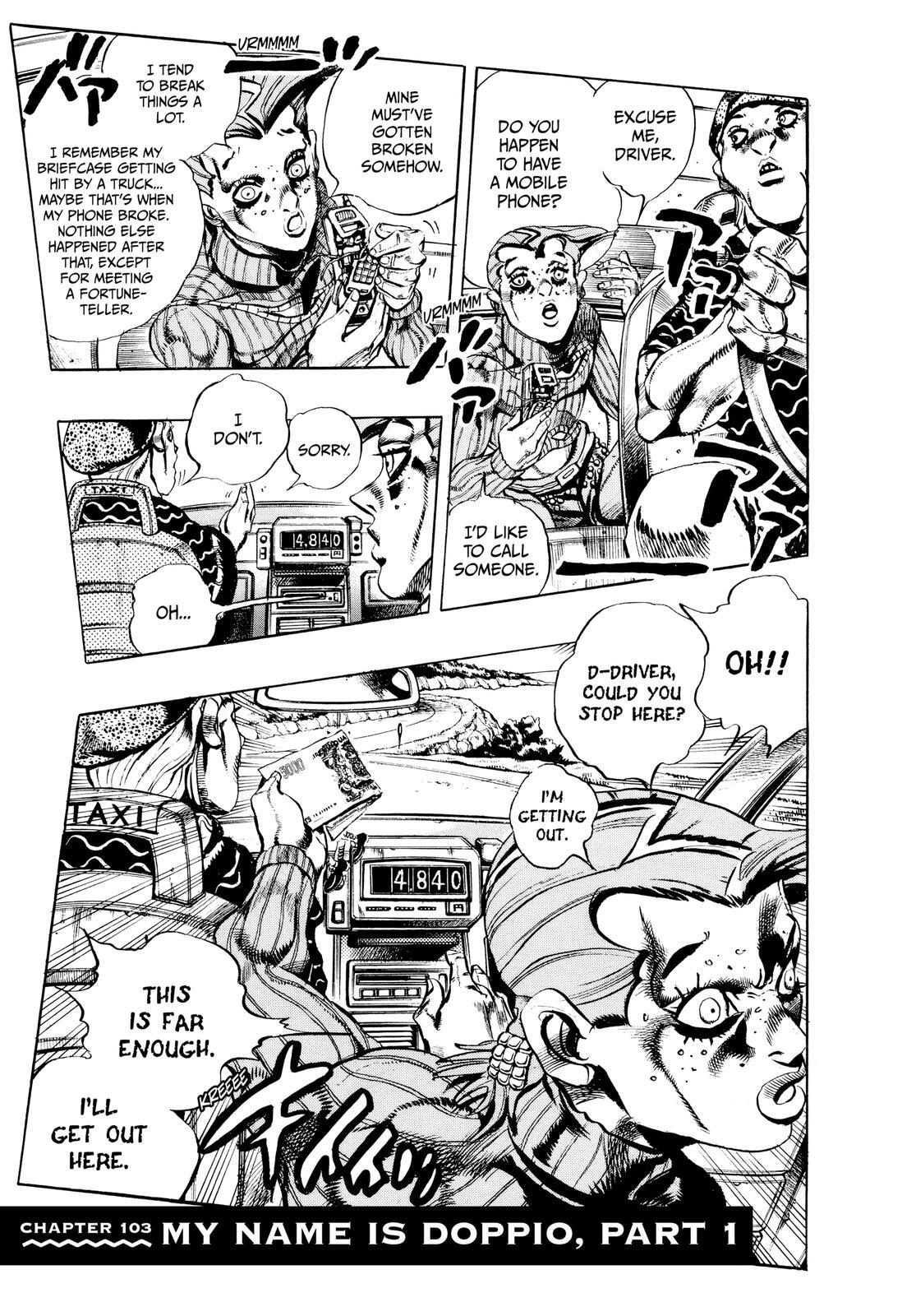 Read JoJo's Bizarre Adventure Part 5 - Golden Wind Manga Online