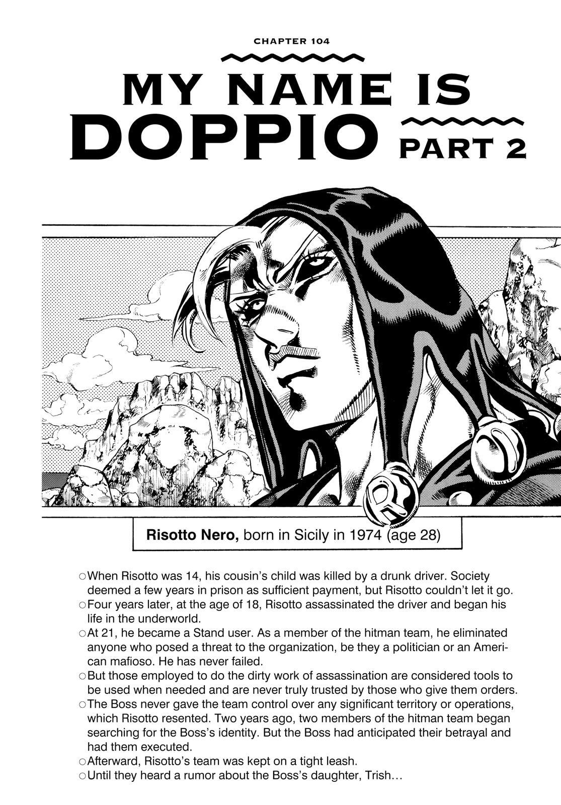 Read JoJo's Bizarre Adventure Part 5 - Golden Wind Manga Online