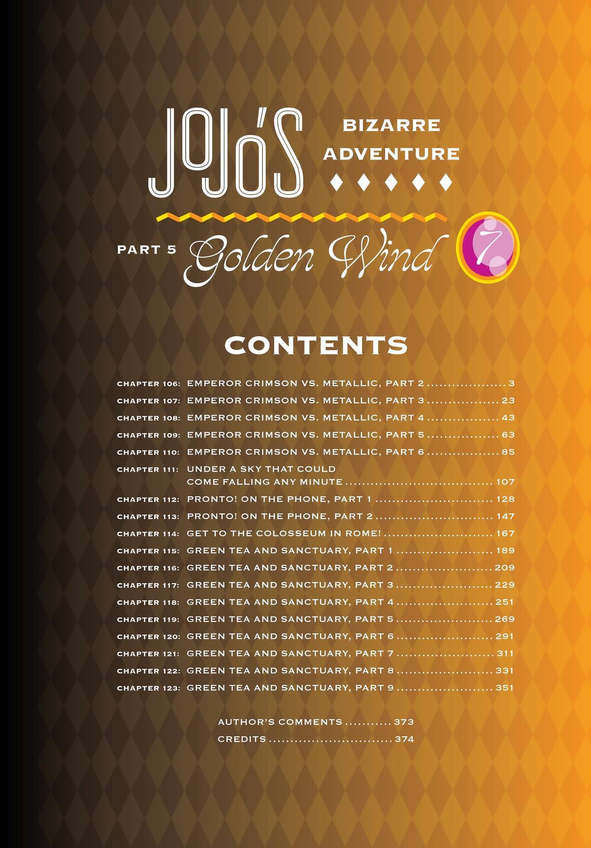 Read JoJo's Bizarre Adventure Part 5 - Golden Wind Manga Online