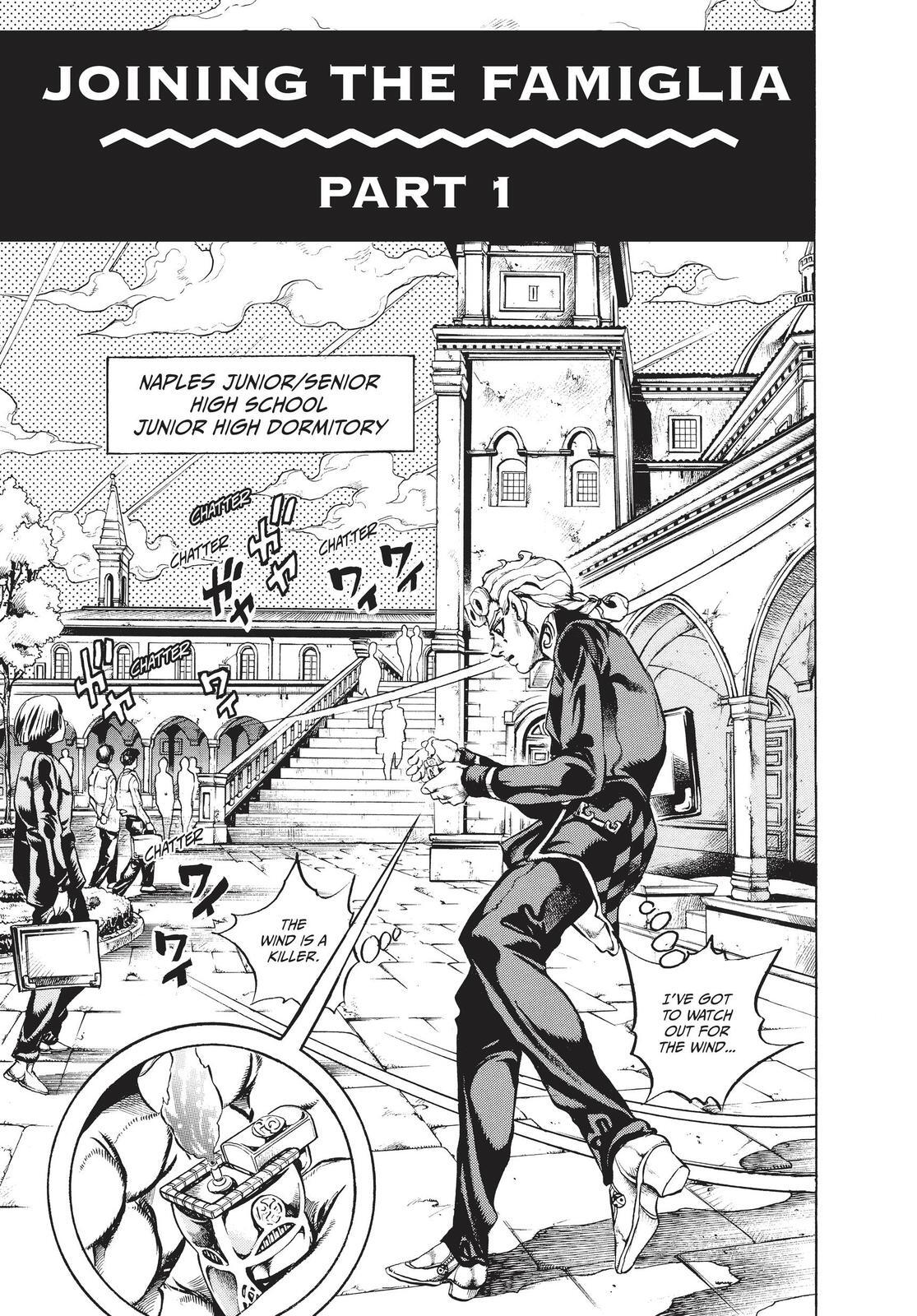 Read JoJo's Bizarre Adventure Part 5 - Golden Wind Manga Online