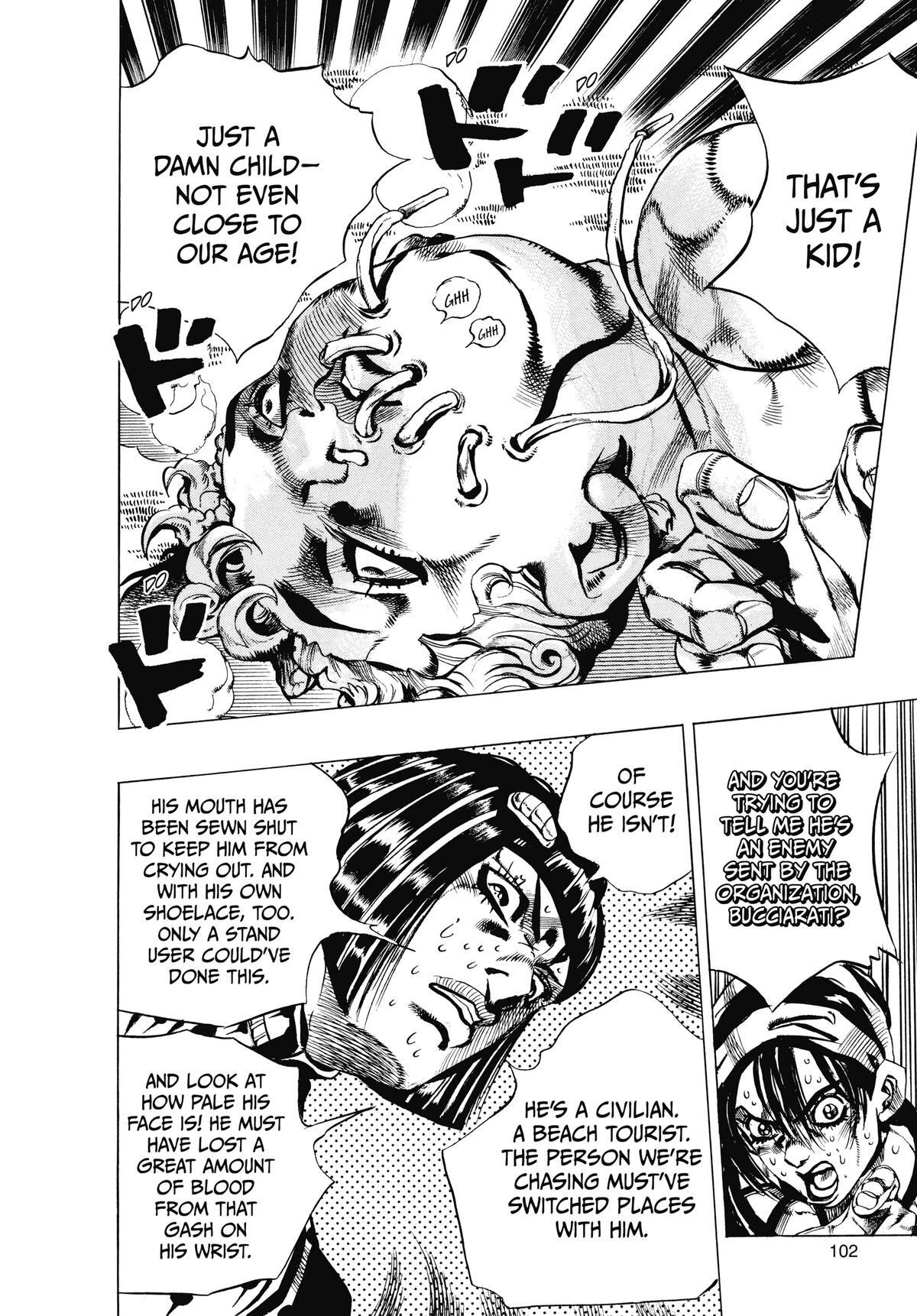 Read JoJo's Bizarre Adventure Part 5 - Golden Wind Manga Online
