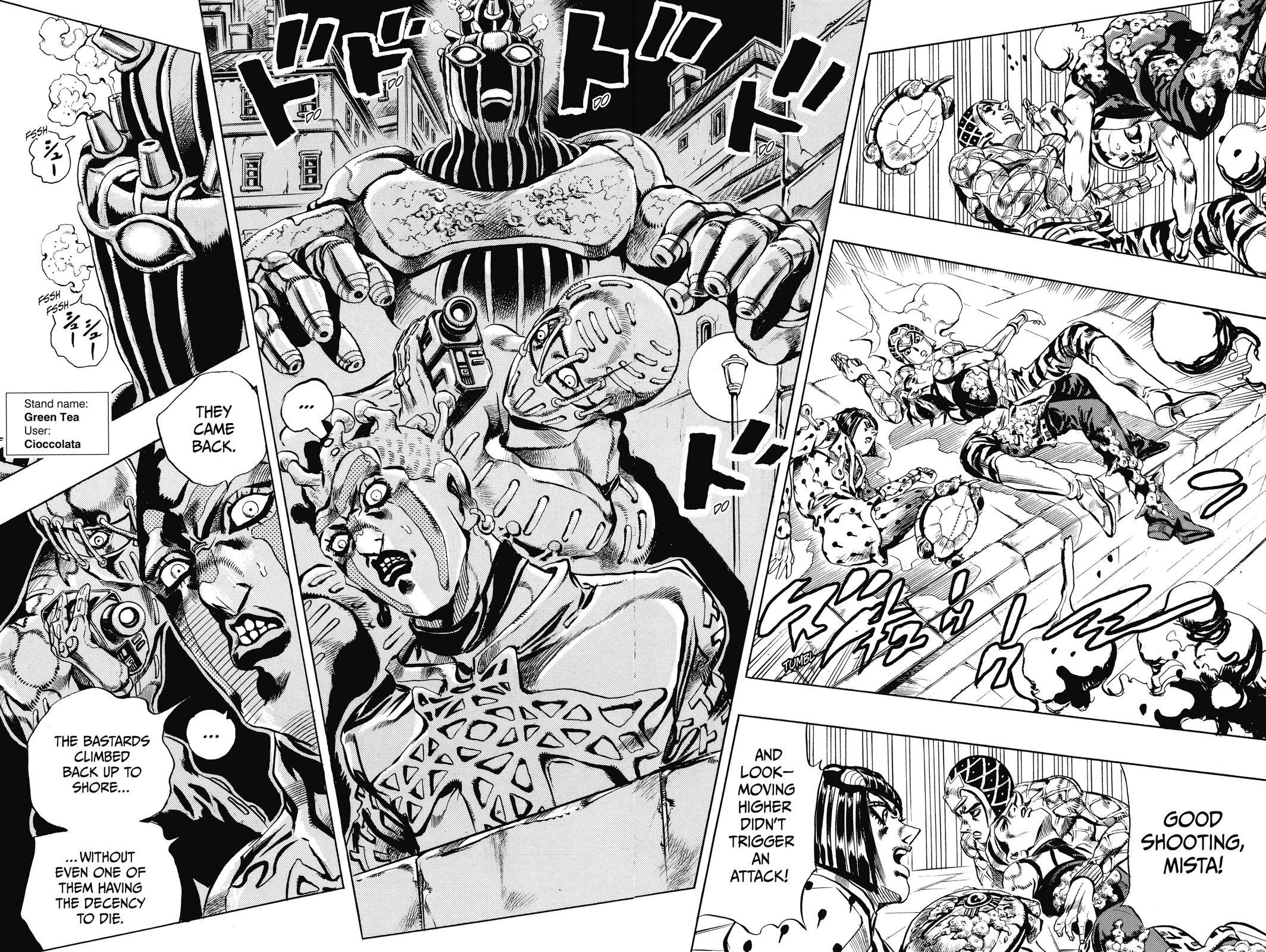 Read JoJo's Bizarre Adventure Part 5 - Golden Wind Manga Online